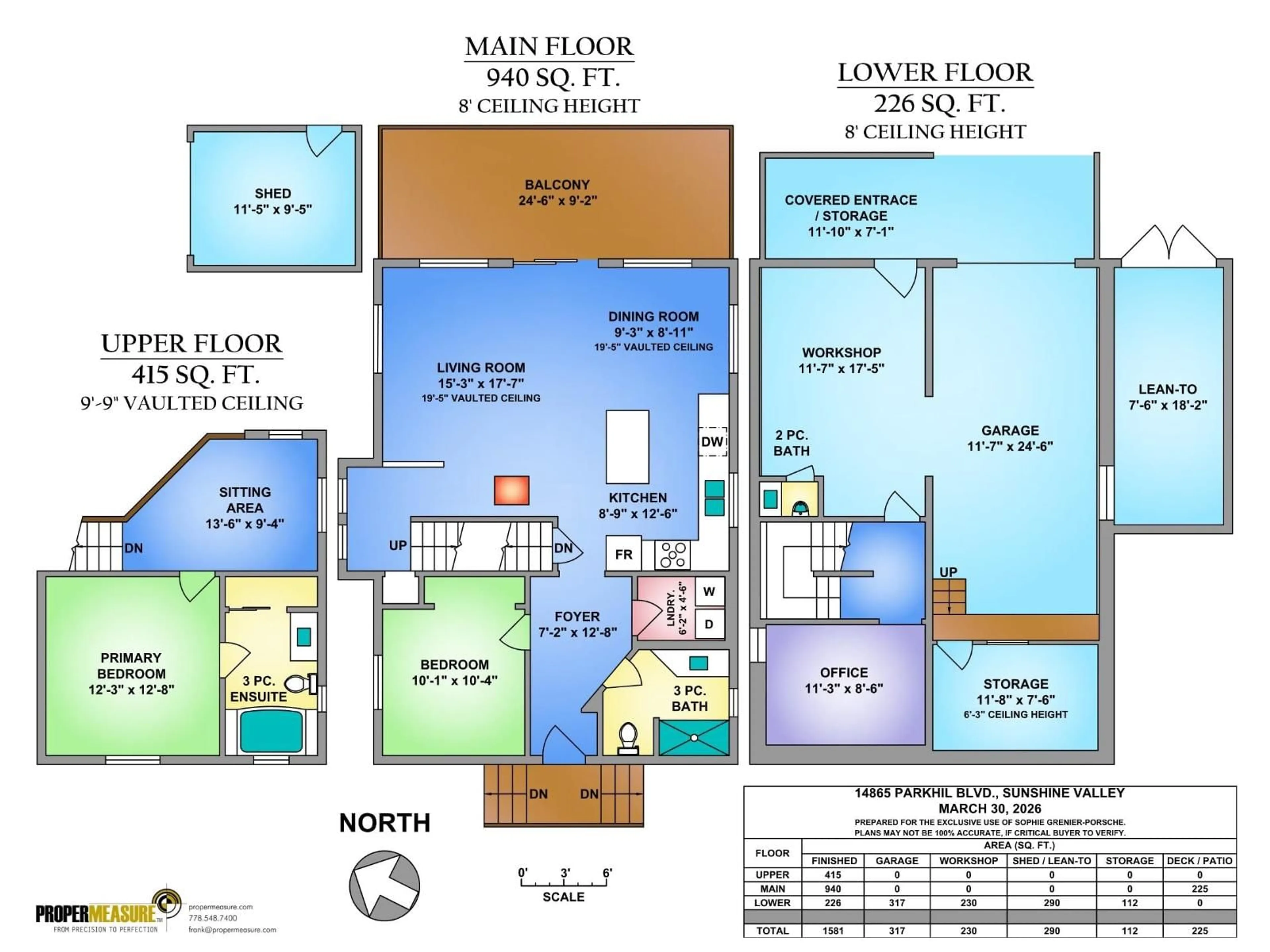 Floor plan for 14865 PARKHILL BOULEVARD, Sunshine Valley British Columbia V0X1L5
