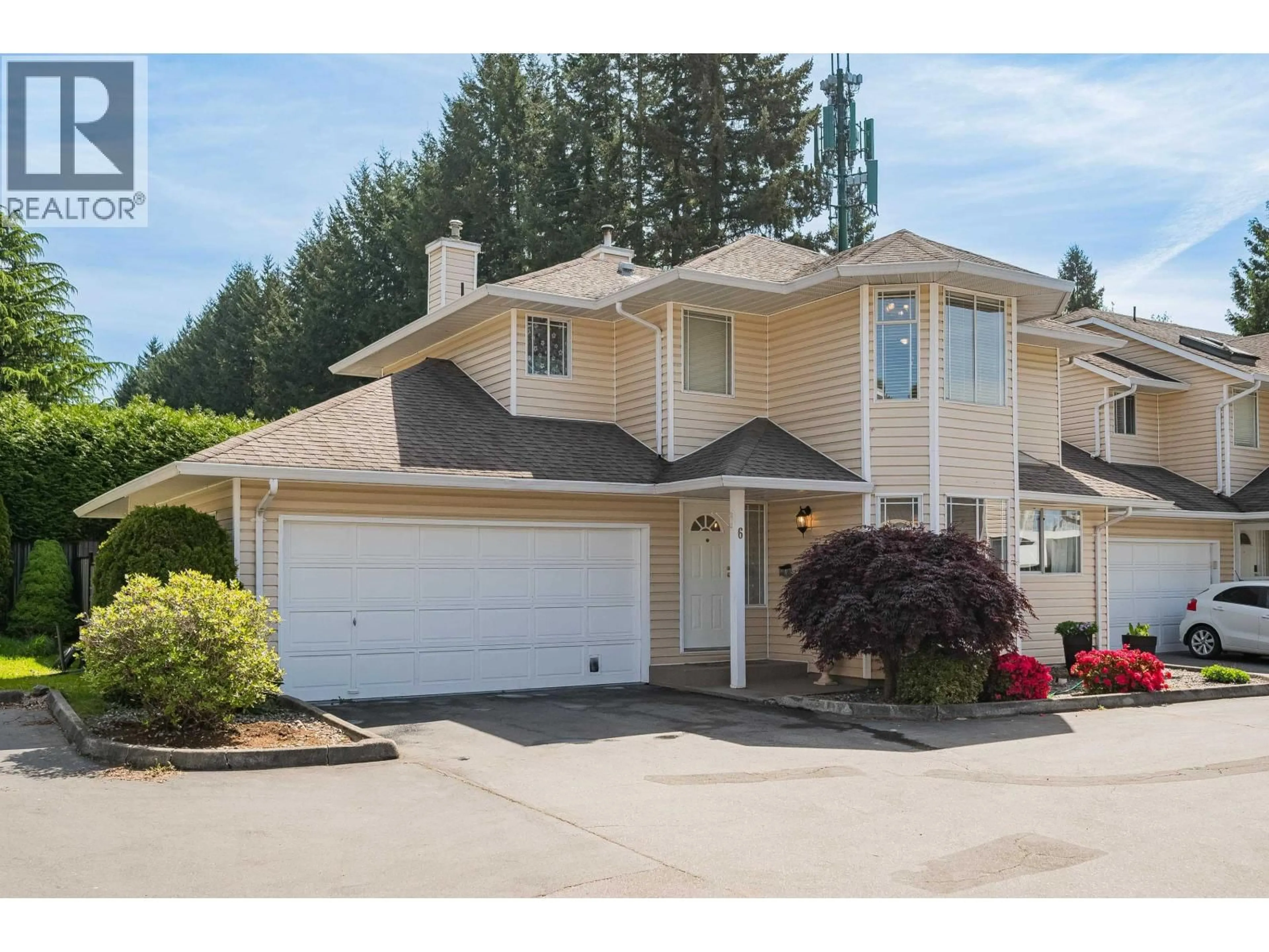 Home with vinyl exterior material, street for 6 - 11848 LAITY STREET, Maple Ridge British Columbia V2X0J3