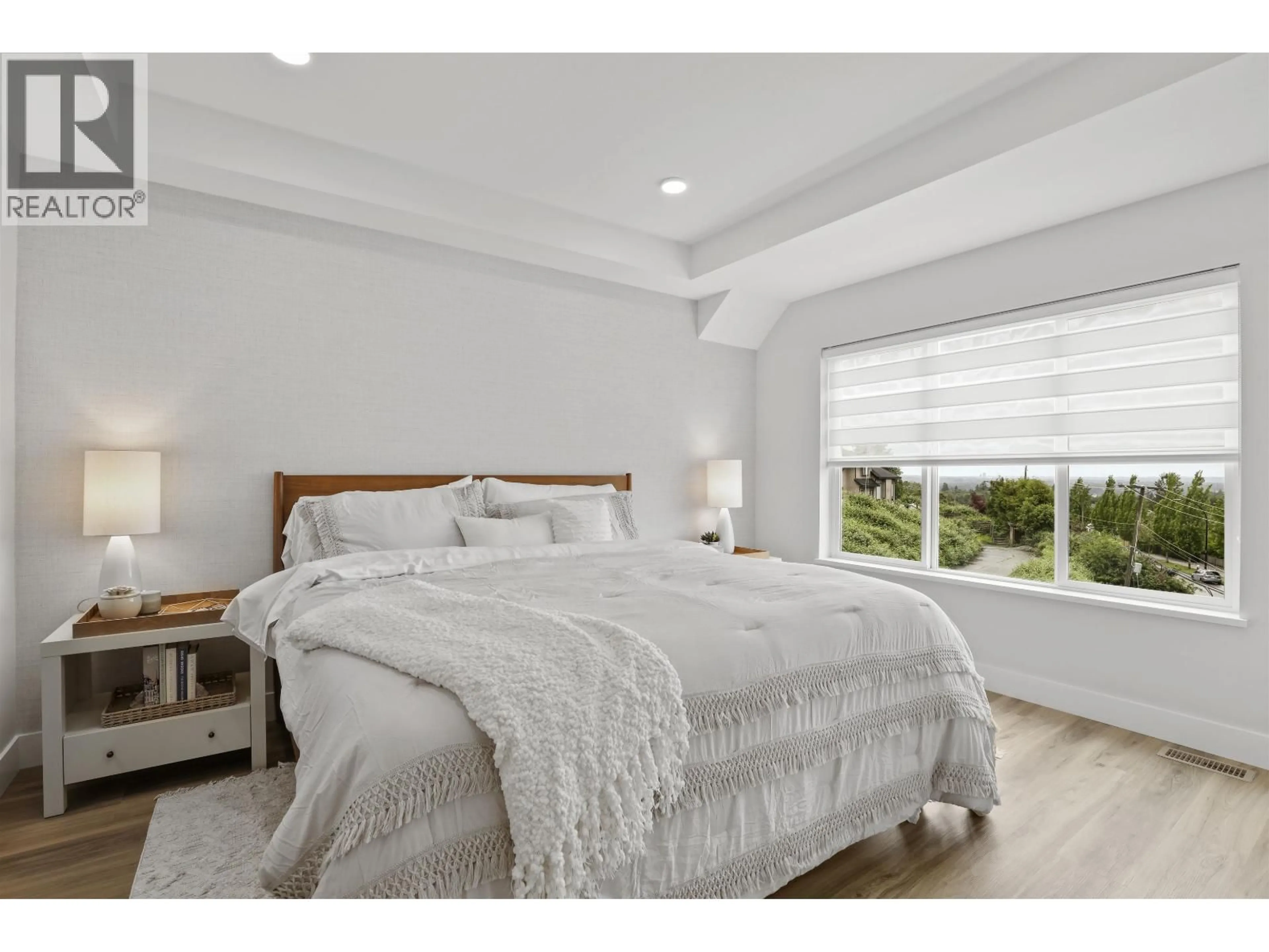 Bedroom with bed, wood/laminate floor for 22 - 10640 248 STREET, Maple Ridge British Columbia V2W0K9
