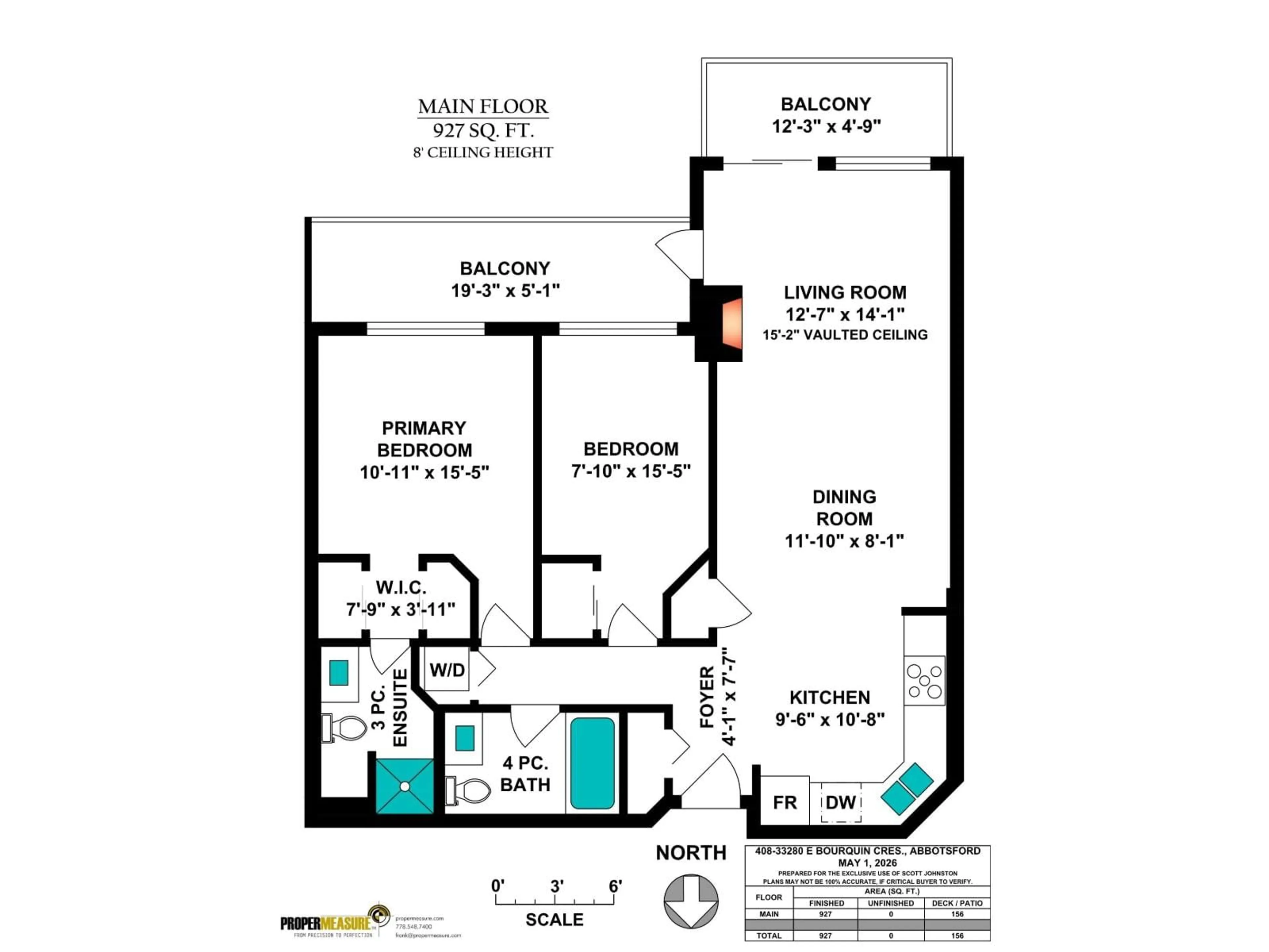 Floor plan for 408 - 33280 BOURQUIN CRESCENT EAST, Abbotsford British Columbia V2S7K2