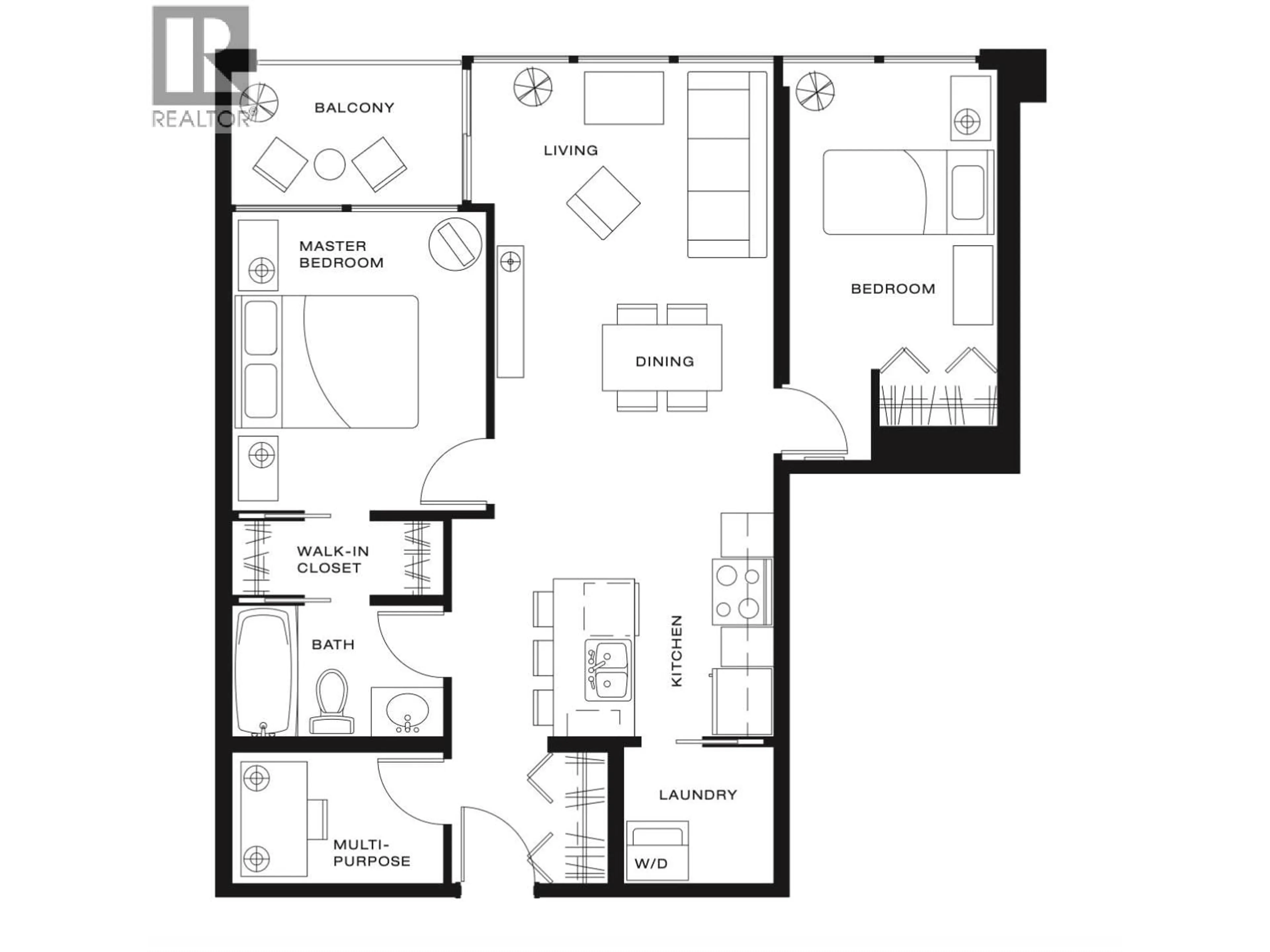 Floor plan for 409 - 933 HORNBY STREET, Vancouver British Columbia V6Z3G4