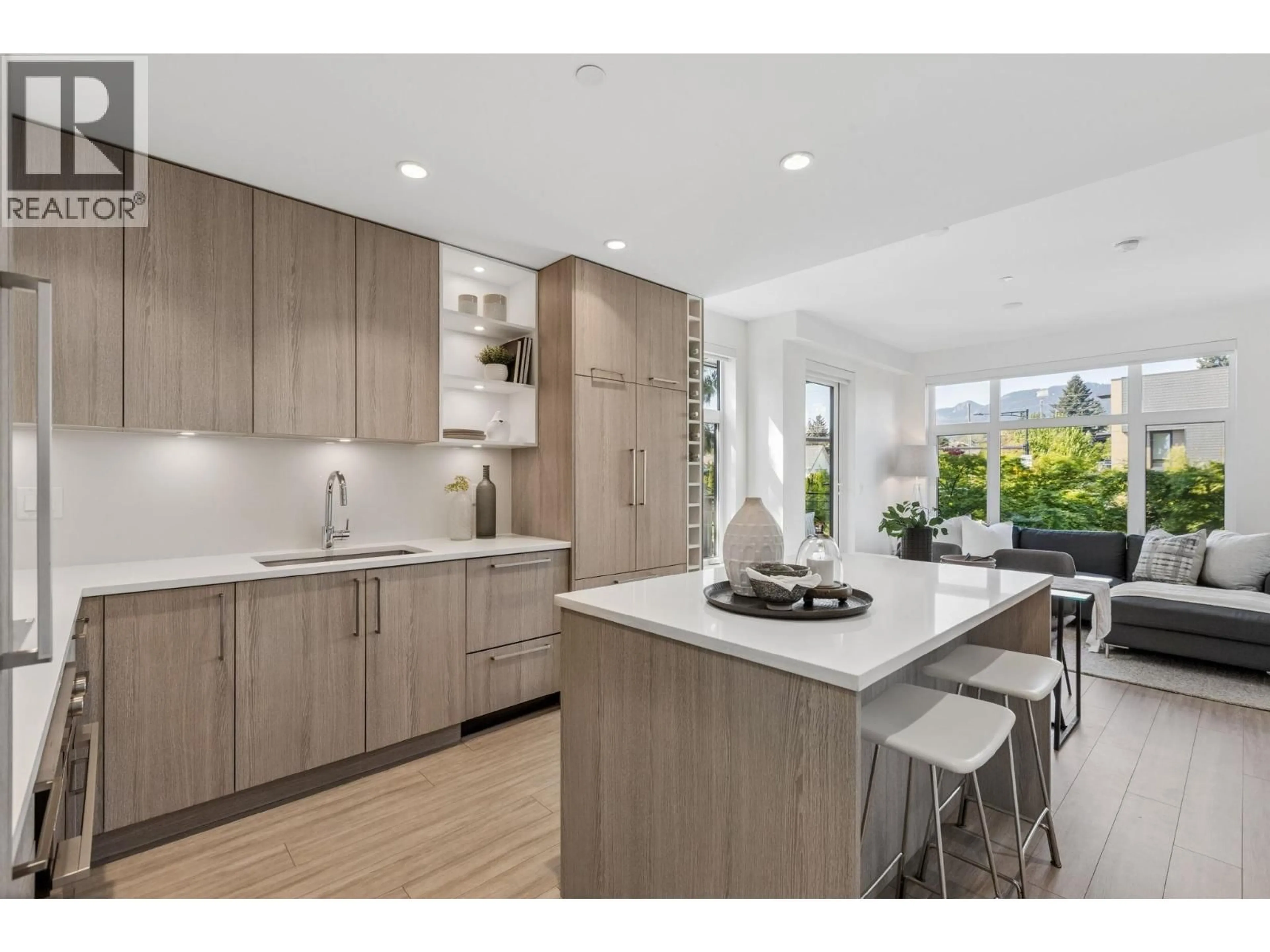 Open concept kitchen, unknown for 201 - 707 3RD STREET, North Vancouver British Columbia V7L1G8