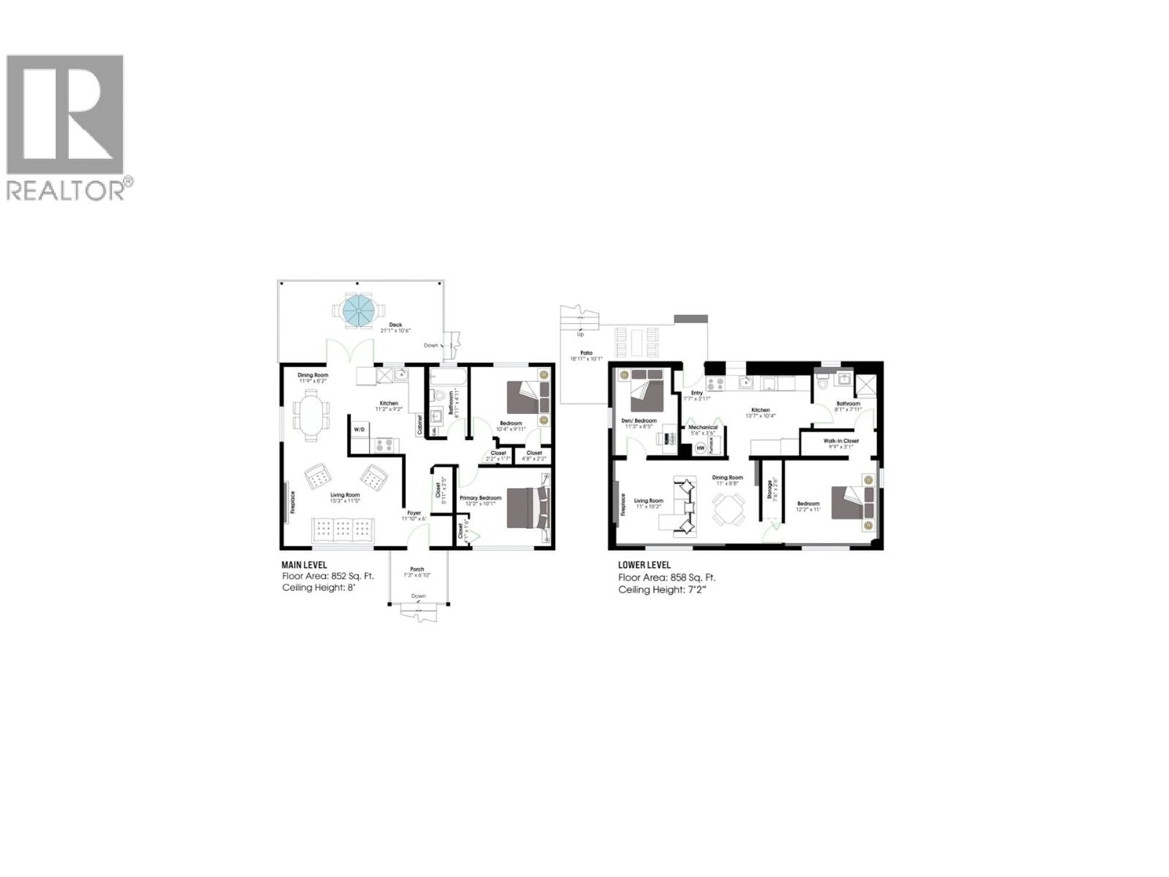 Floor plan for 430 KINGS ROAD, North Vancouver British Columbia V7N2M3