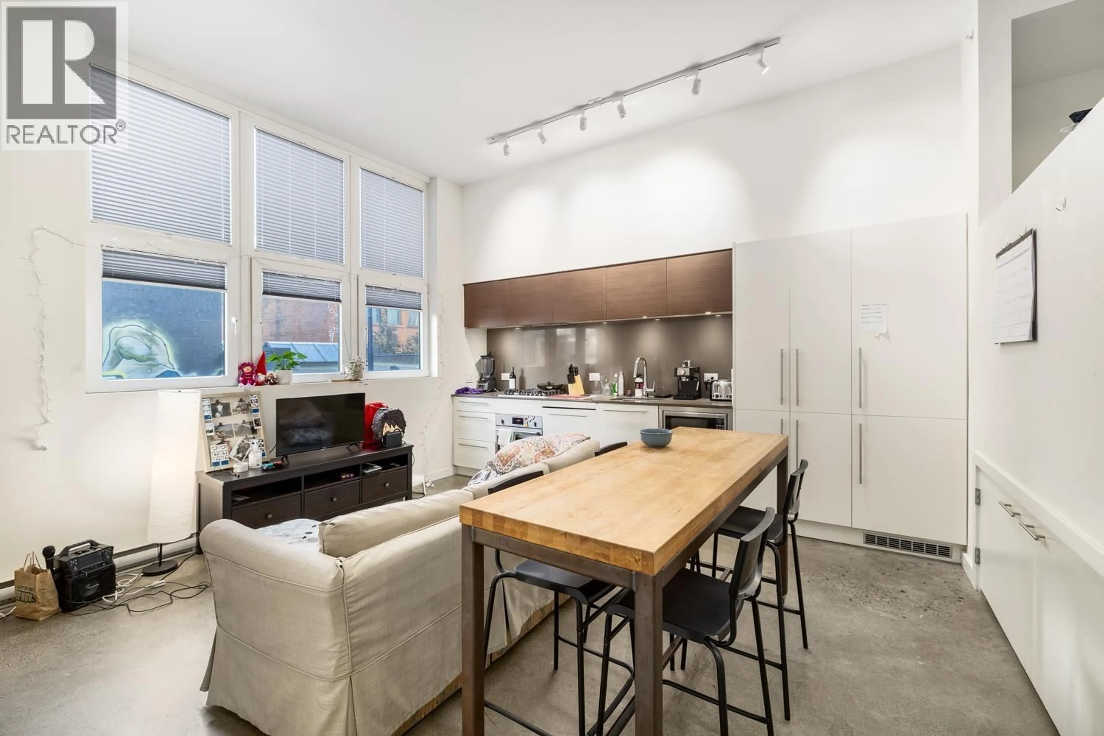 Open concept kitchen, unknown for 208 - 150 CORDOVA STREET, Vancouver British Columbia V6A0E7