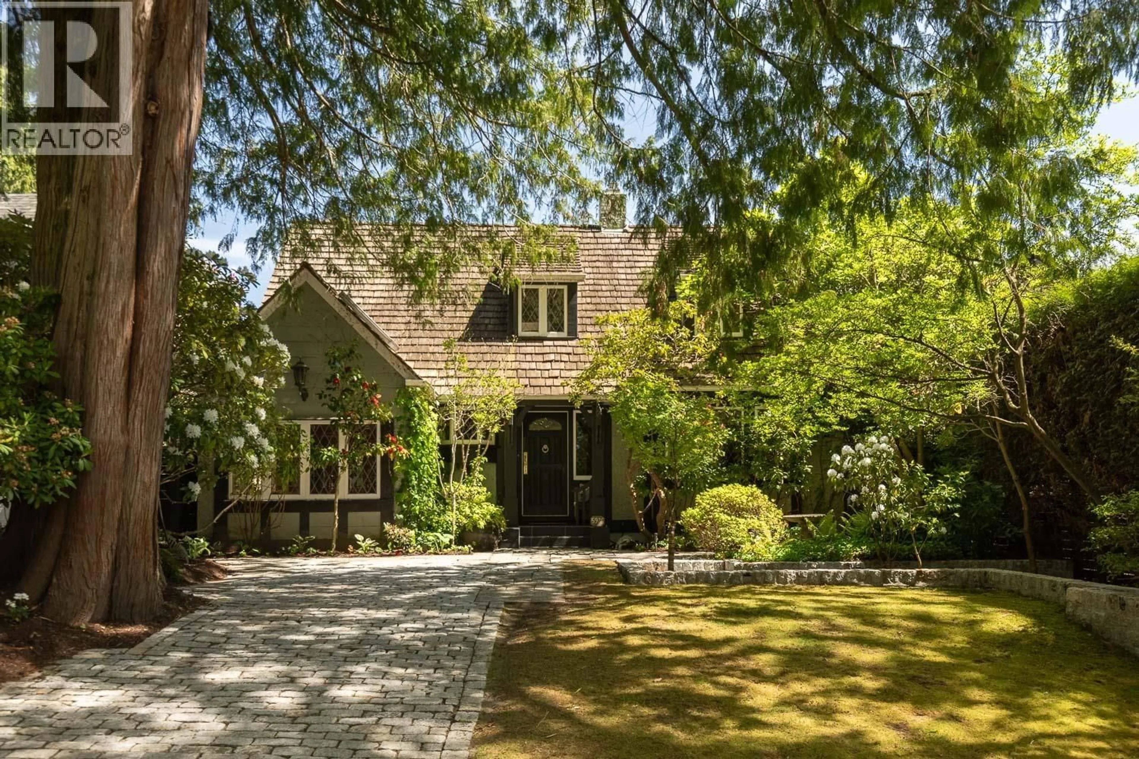 Home with brick exterior material, street for 5976 ALMA STREET, Vancouver British Columbia V6N1Y4
