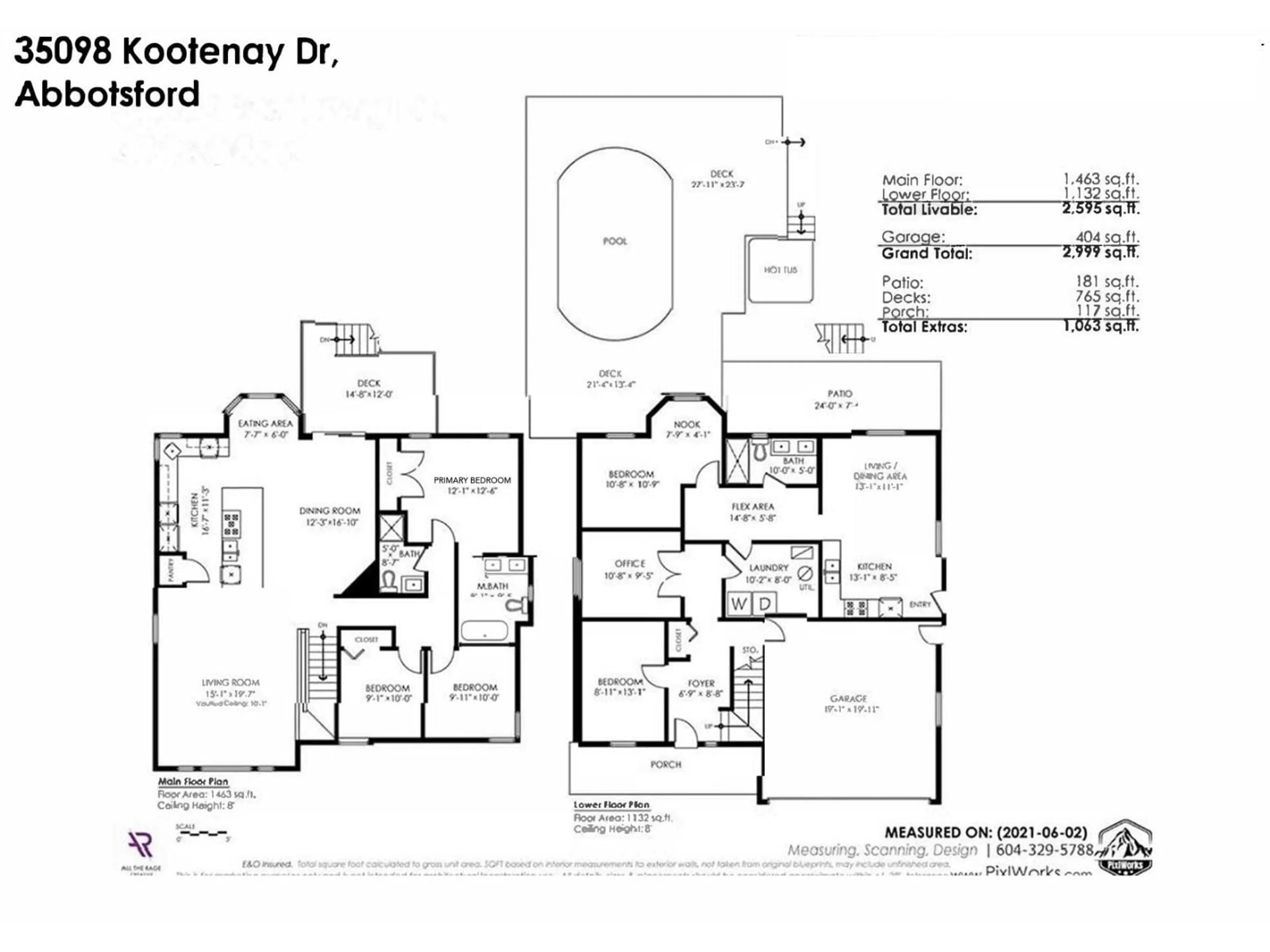 Floor plan for 35098 KOOTENAY DRIVE, Abbotsford British Columbia V2S8C9