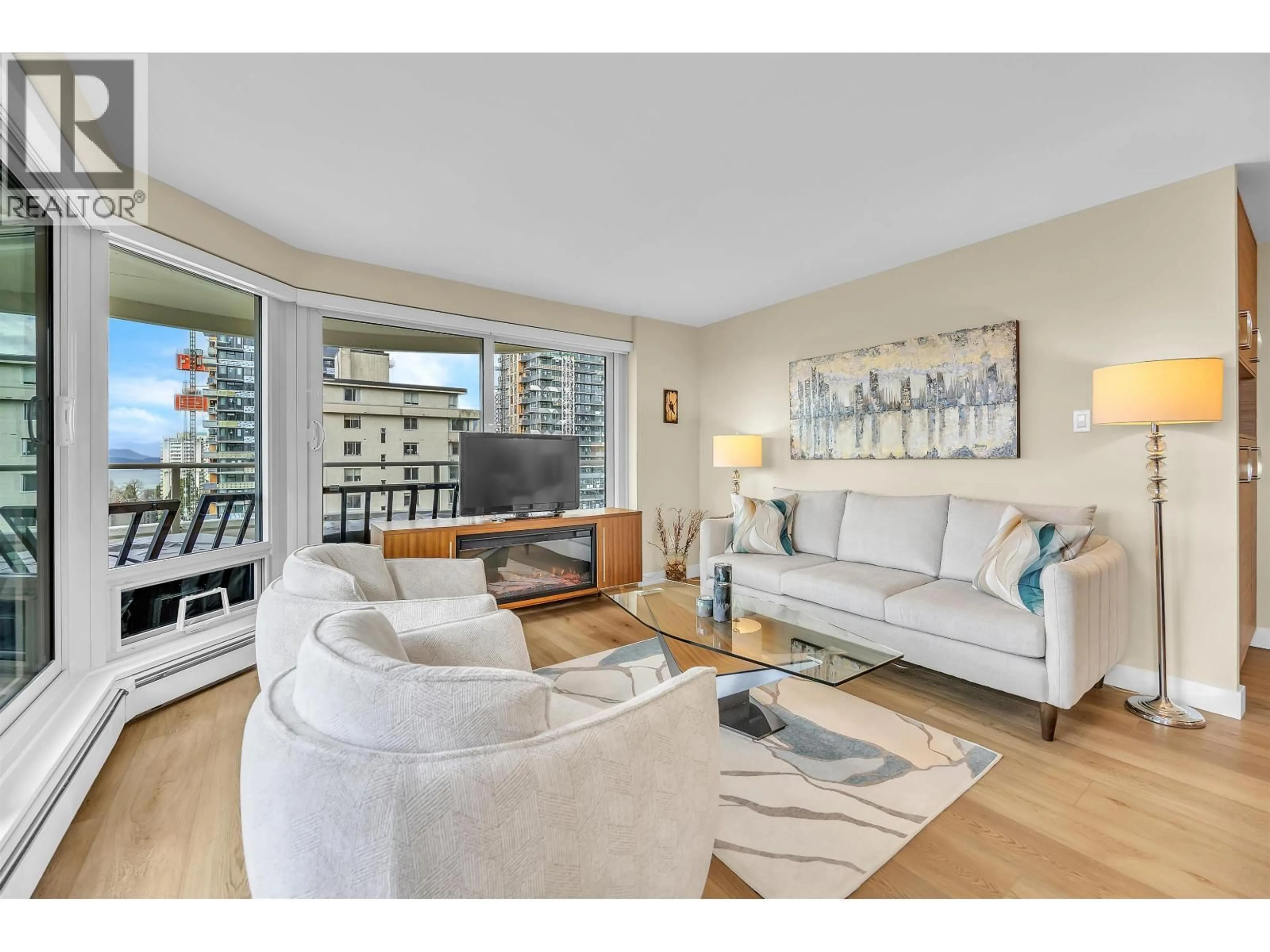Living room with furniture, unknown for 1002 - 1020 HARWOOD STREET, Vancouver British Columbia V6E4R1