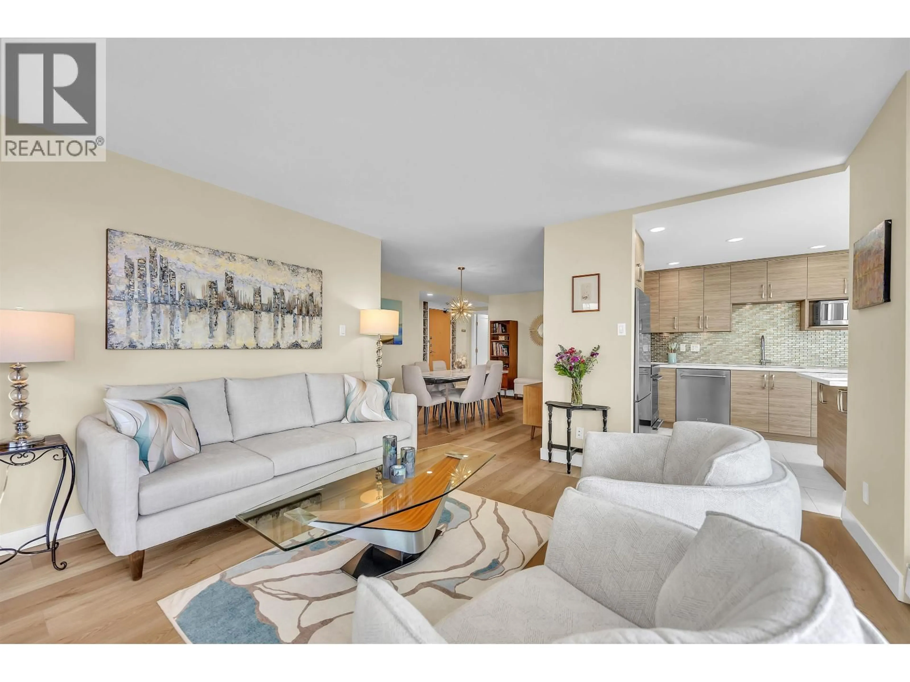 Living room with furniture, unknown for 1002 - 1020 HARWOOD STREET, Vancouver British Columbia V6E4R1