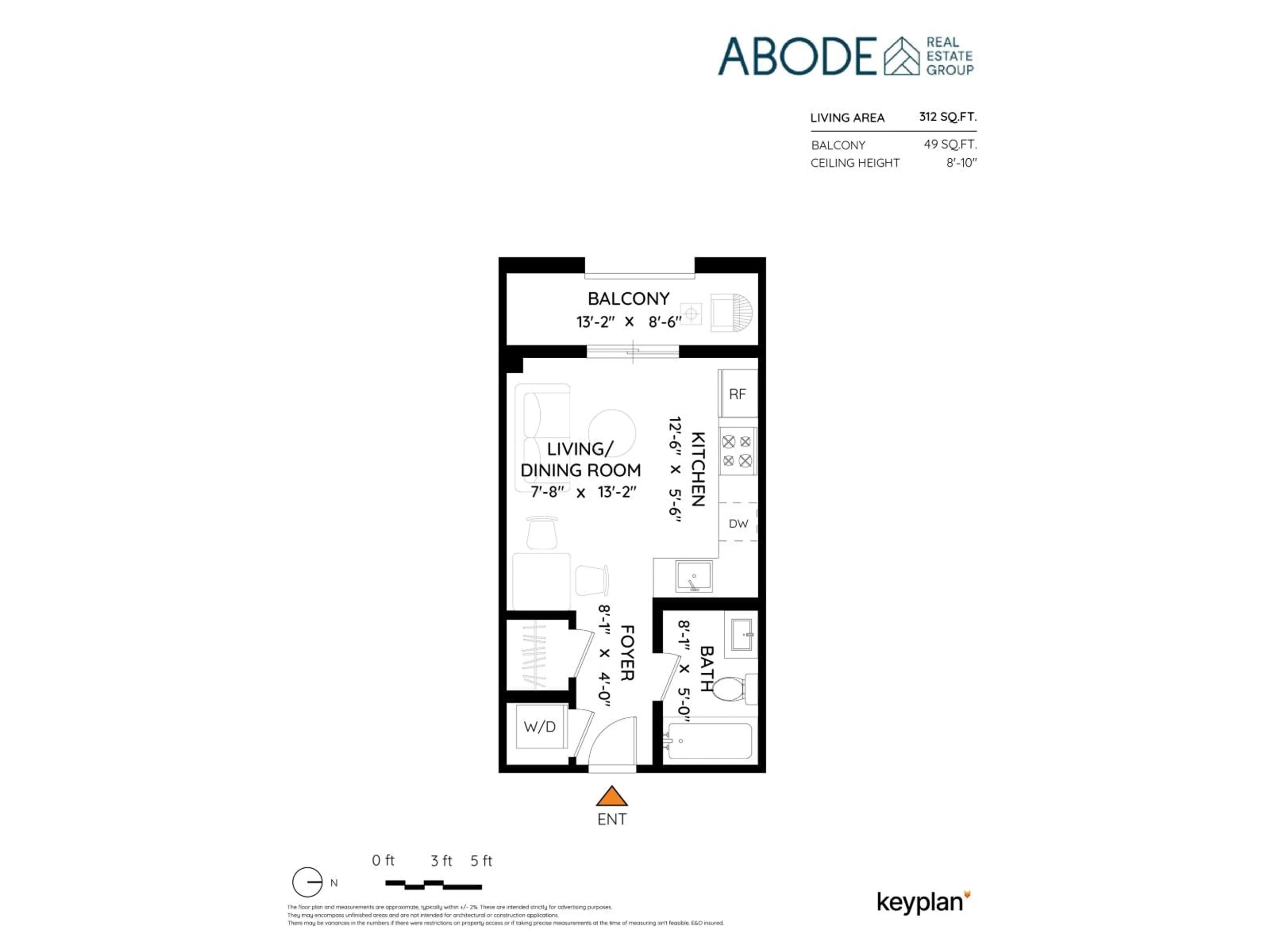 Floor plan for E201 - 10829 140 STREET, Surrey British Columbia V3R0H4