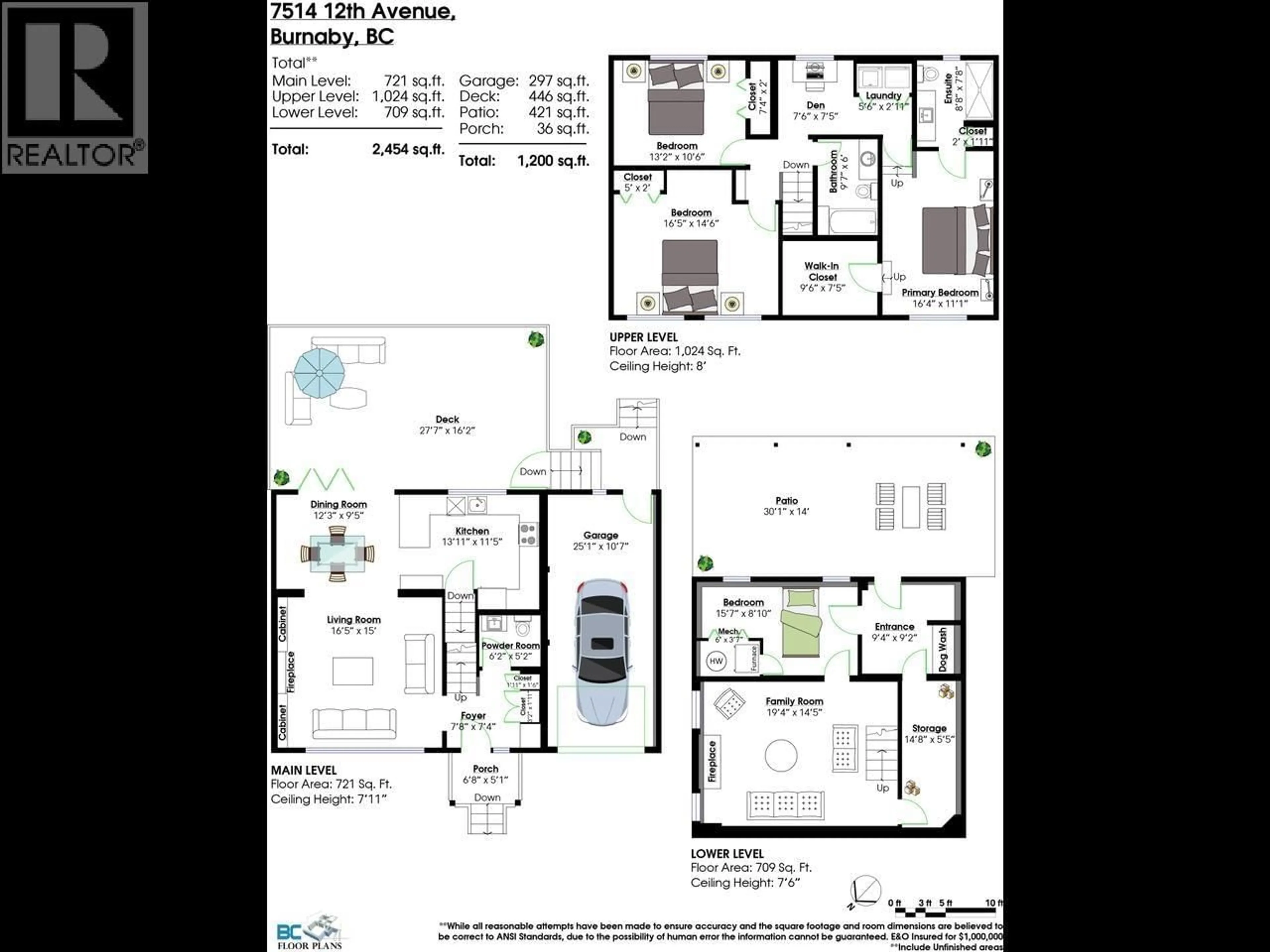 Floor plan for 7514 12TH AVENUE, Burnaby British Columbia V3N2K1