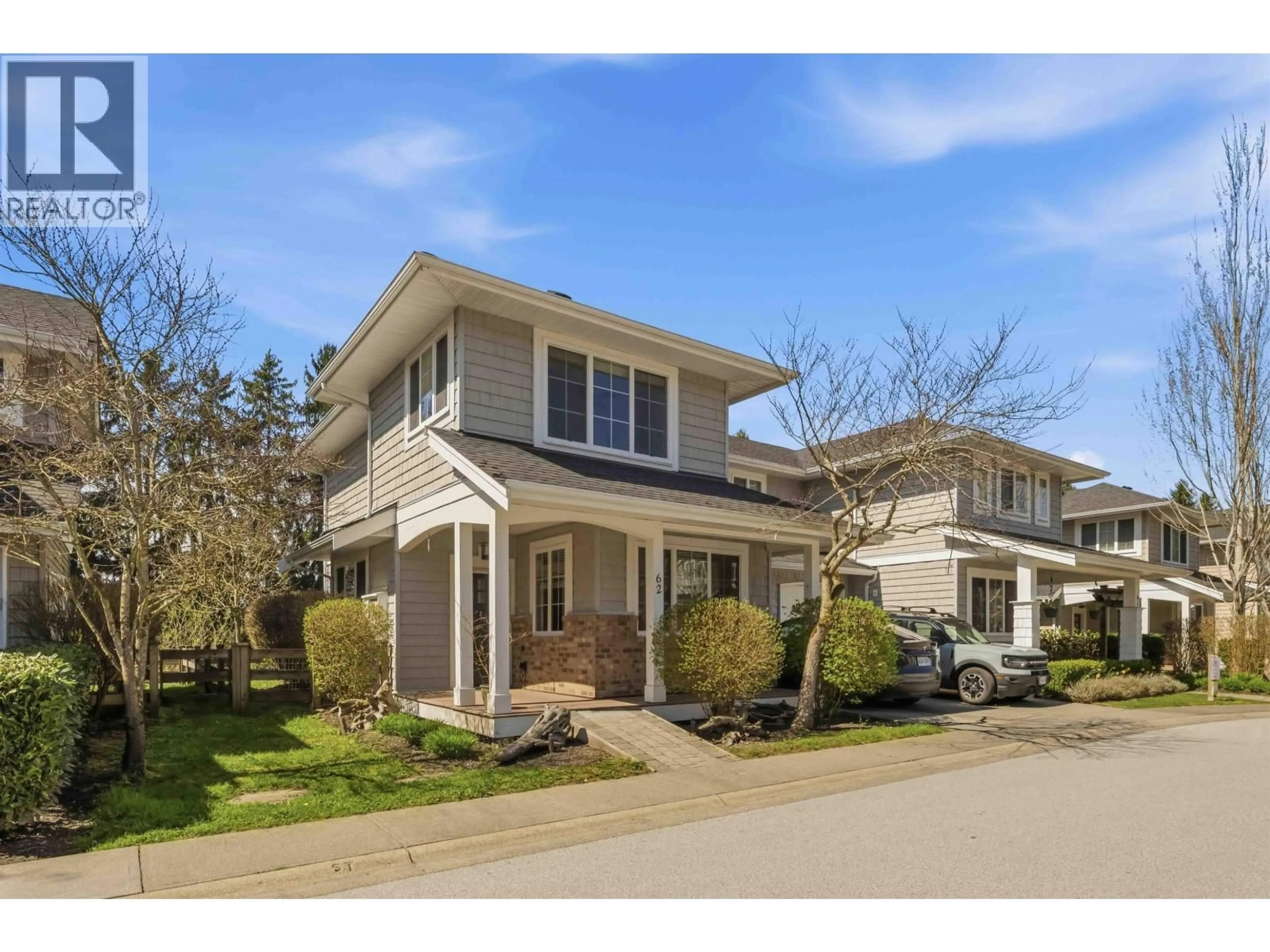 Home with vinyl exterior material, street for 62 - 12161 237 STREET, Maple Ridge British Columbia V4R0E7