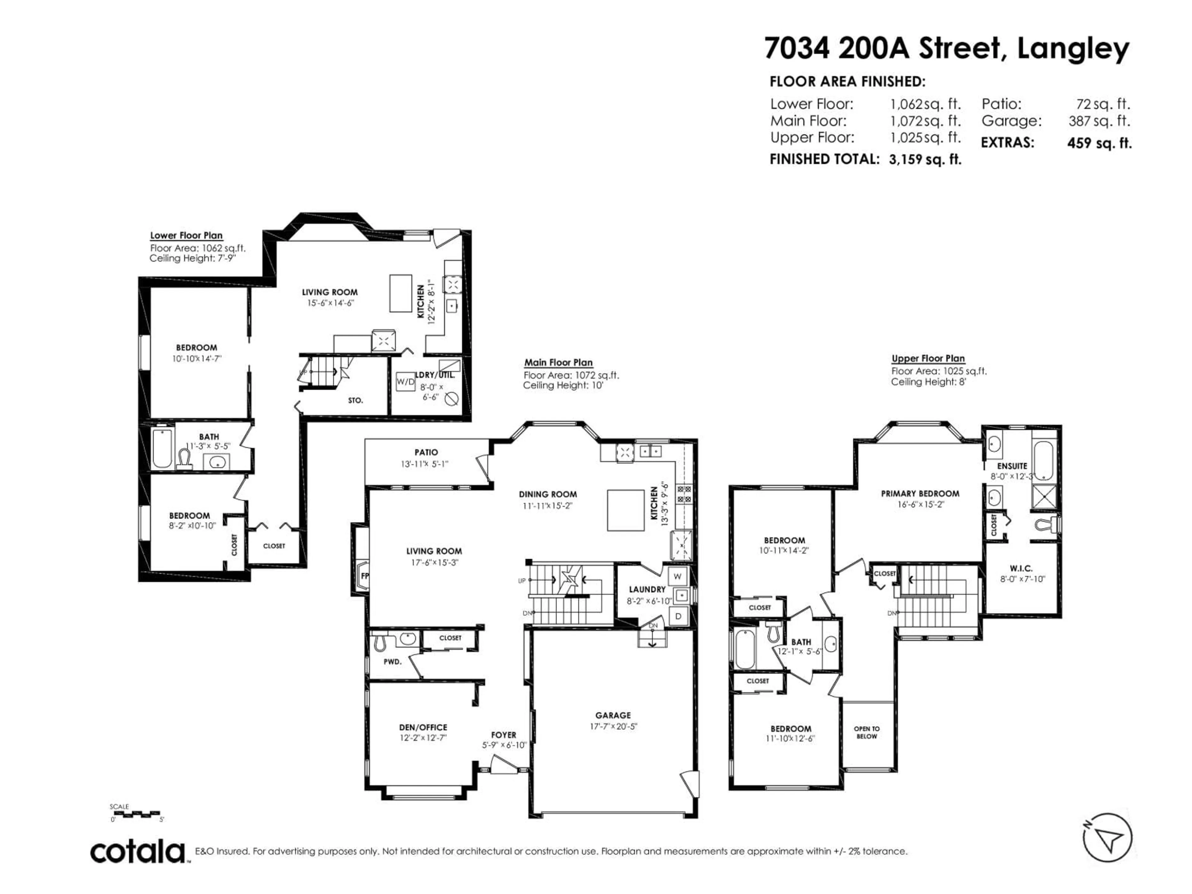 Floor plan for 7034 200A STREET, Langley British Columbia V2Y2Z5