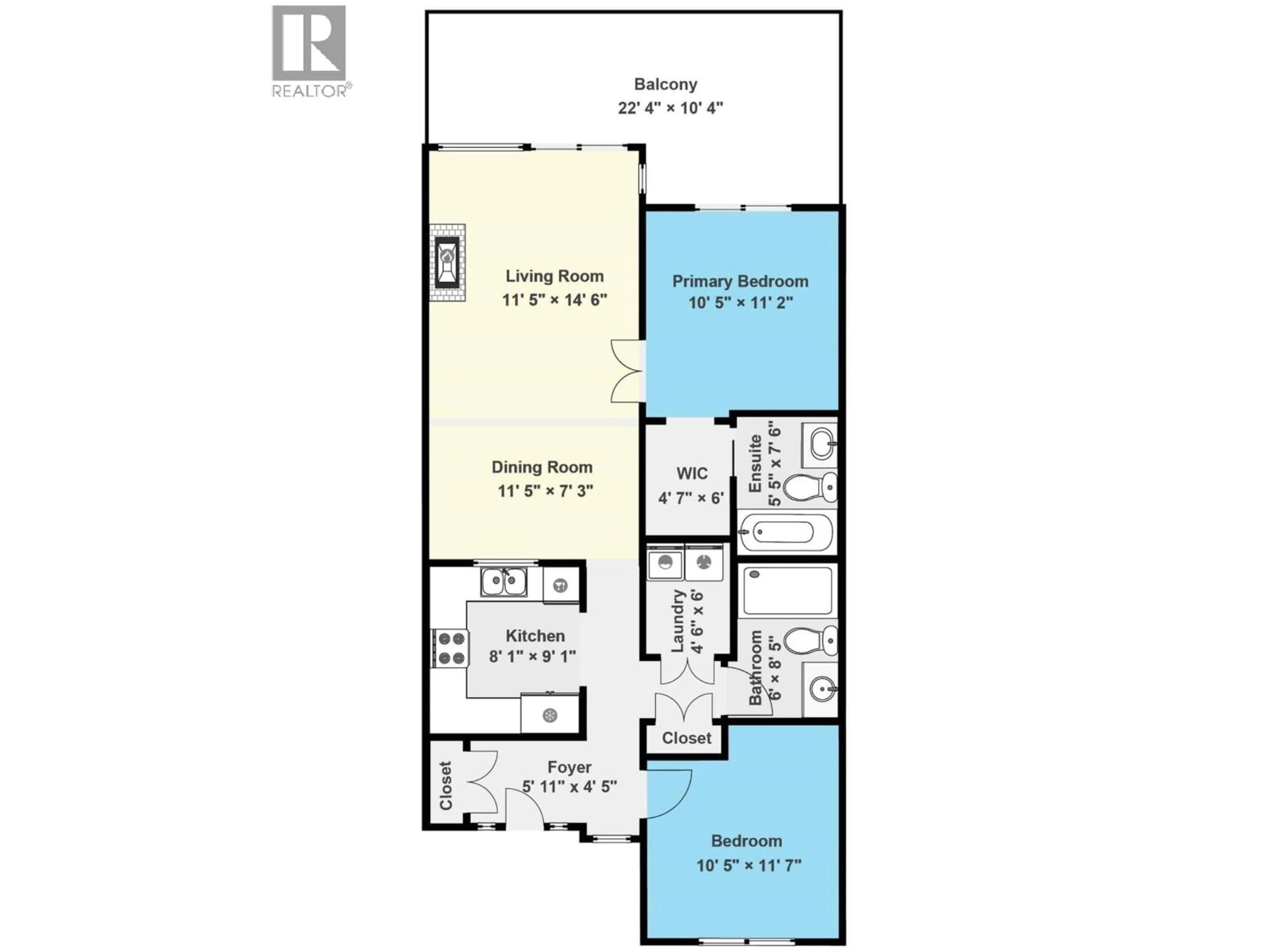 Floor plan for 306 - 1120 TSATSU SHORES DRIVE, Delta British Columbia V4M4G3