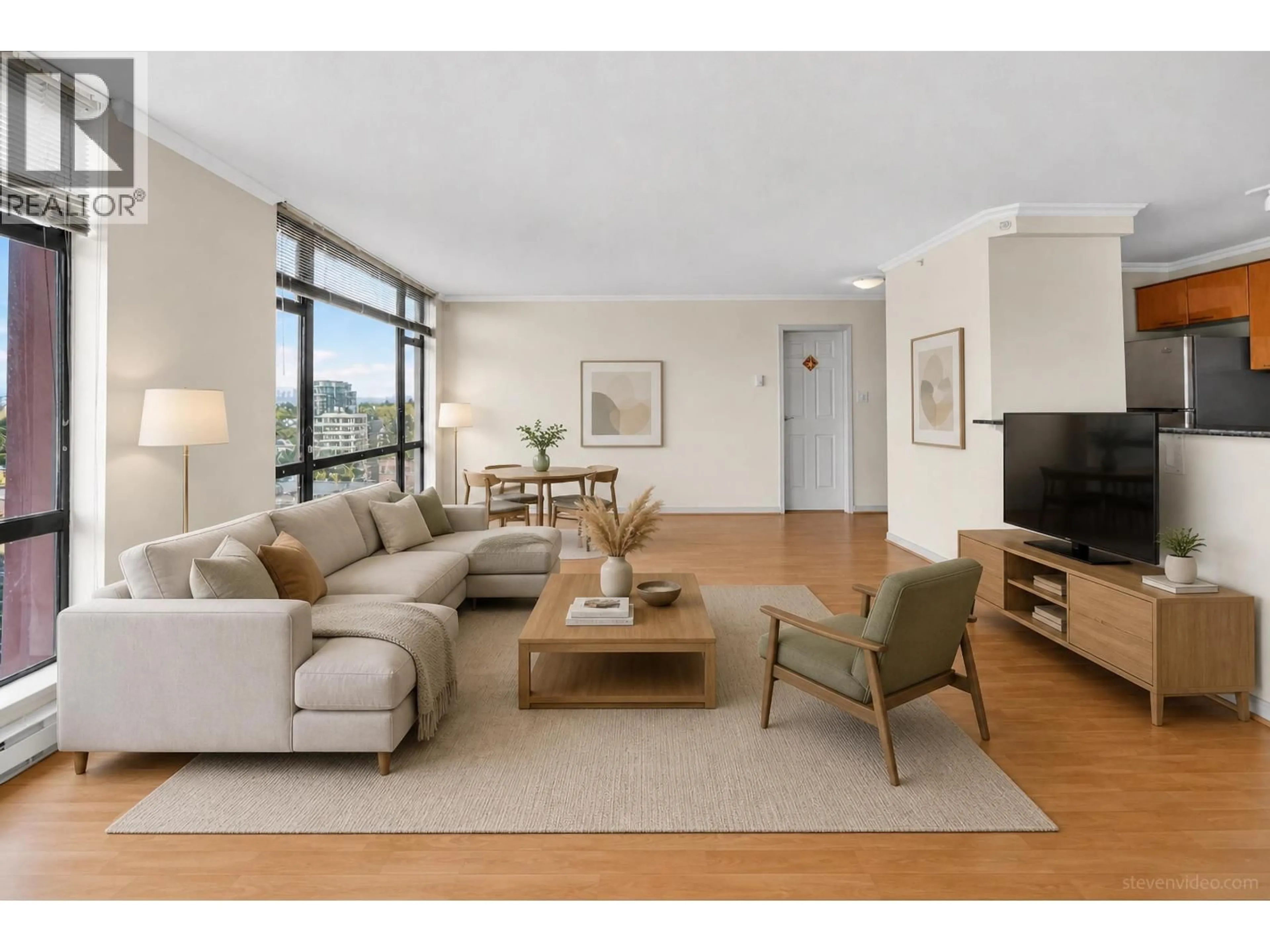 Living room with furniture, unknown for 903 - 5933 COONEY ROAD, Richmond British Columbia V6X4H3
