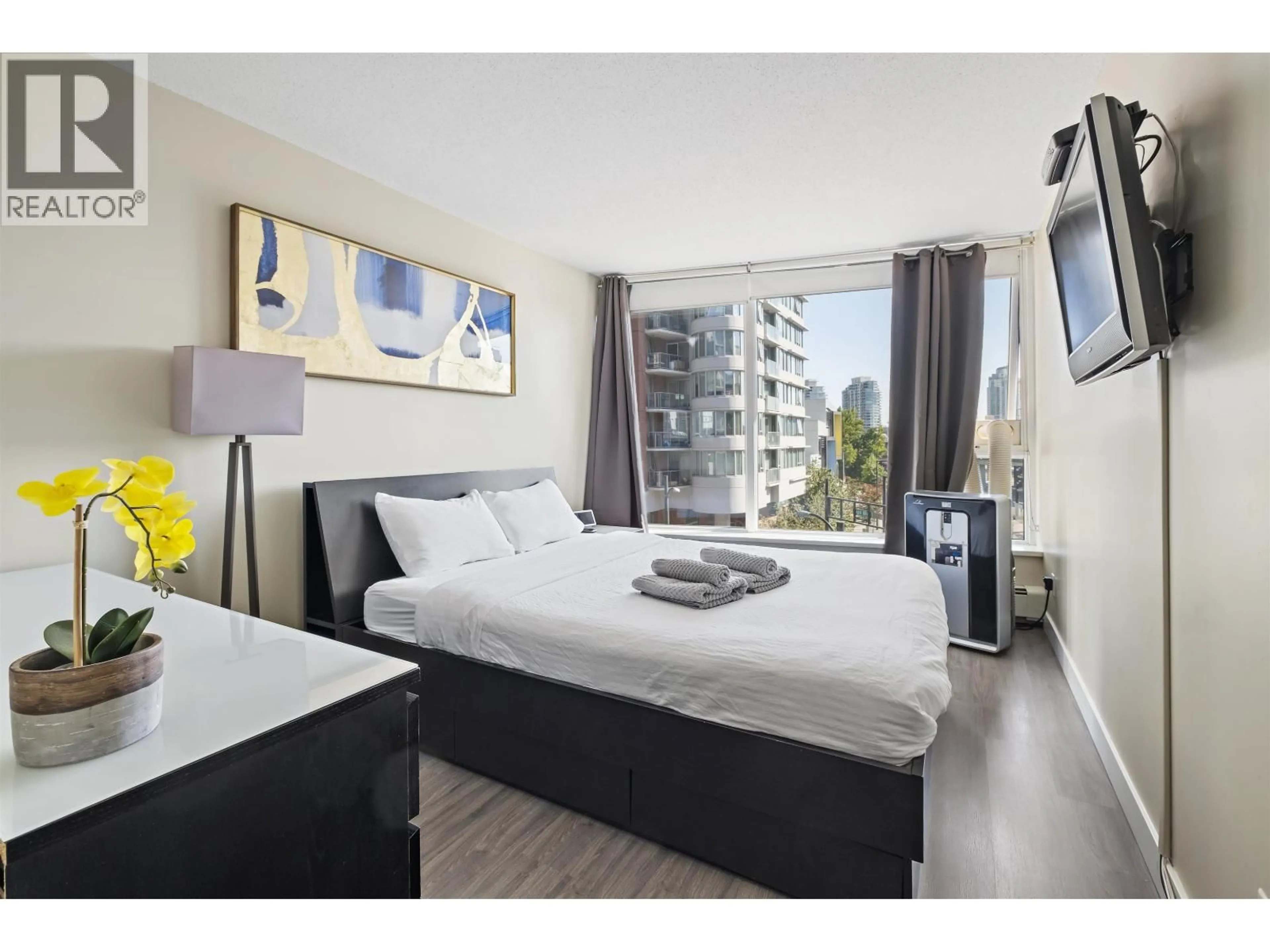 Bedroom with bed, unknown for 305 - 689 ABBOTT STREET, Vancouver British Columbia V6J0J2
