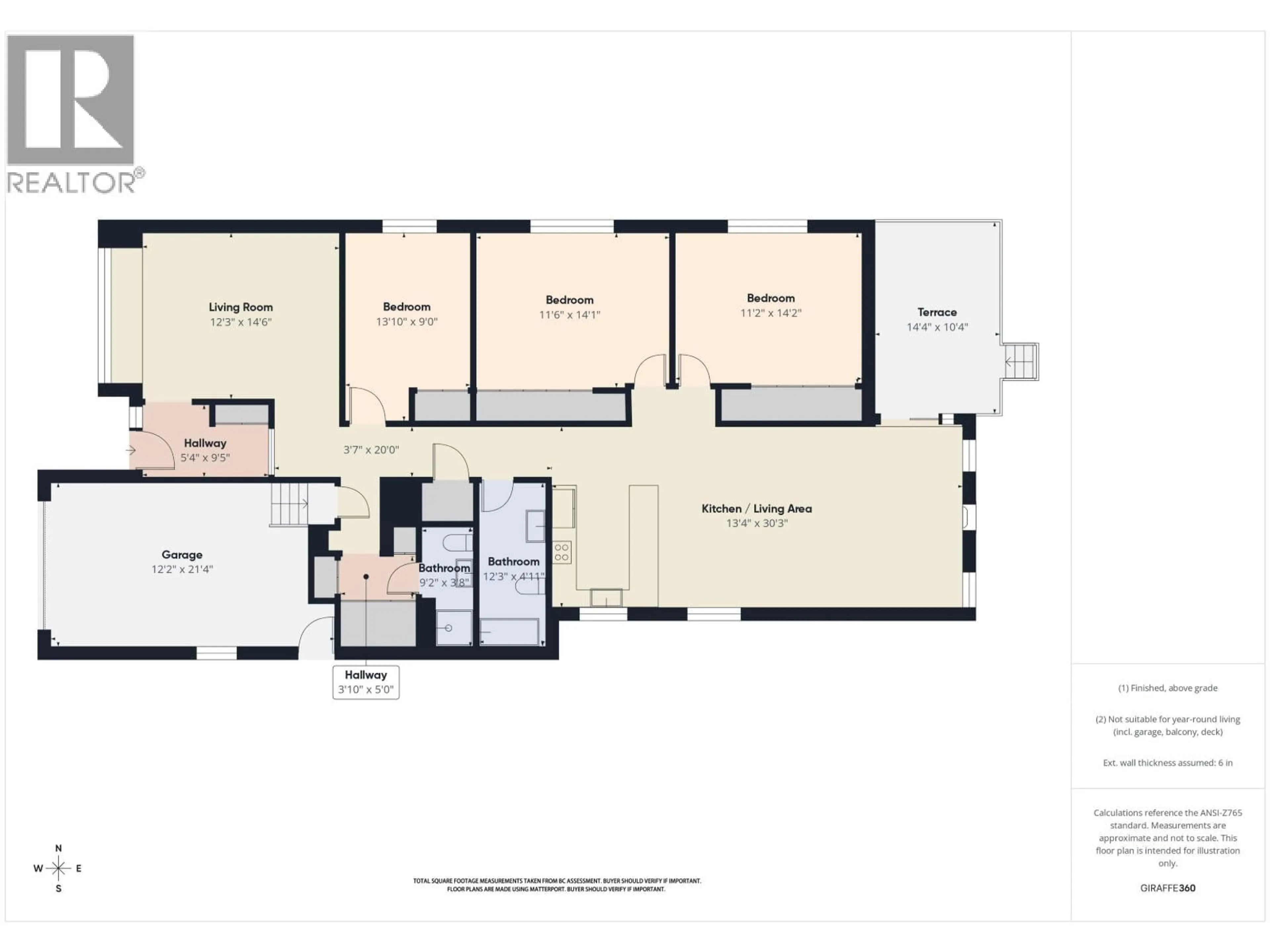 Floor plan for 2480 MCLENNAN AVENUE, Richmond British Columbia V6X2N7