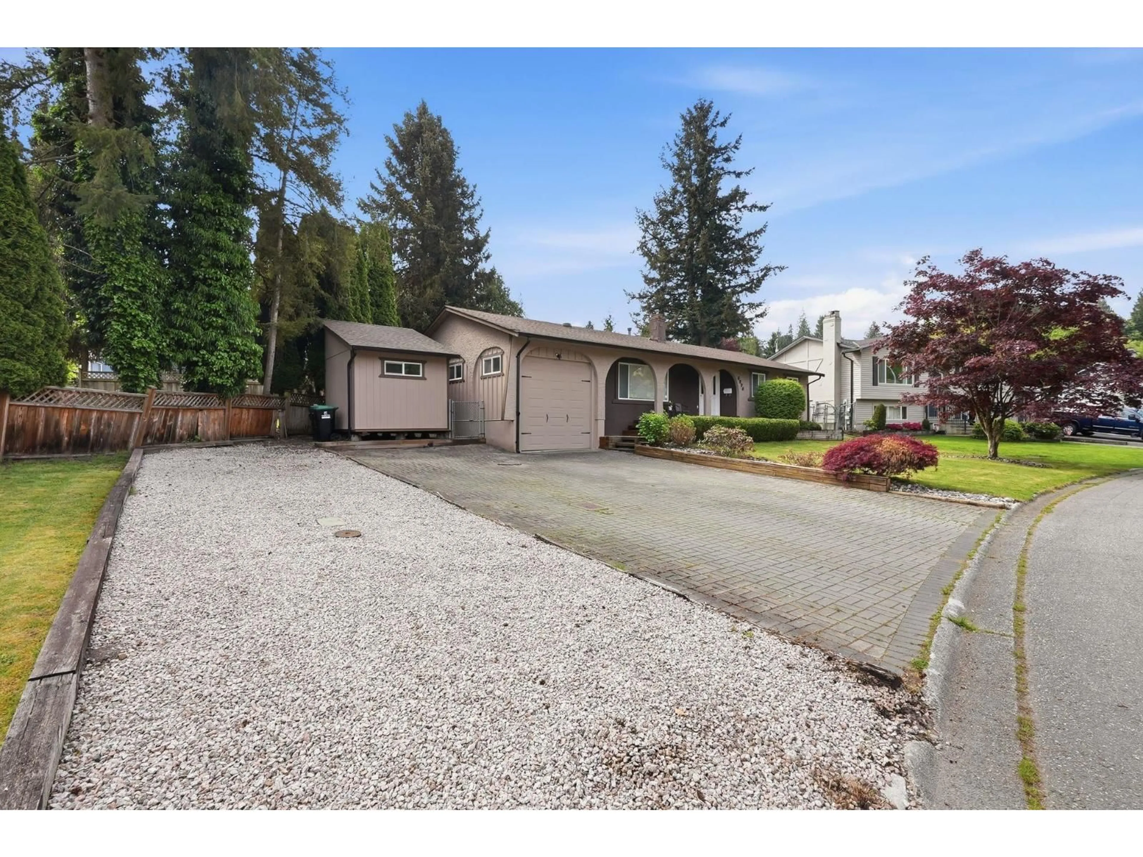 A pic from outside/outdoor area/front of a property/back of a property/a pic from drone, street for 4774 206A STREET, Langley British Columbia V3A6N8