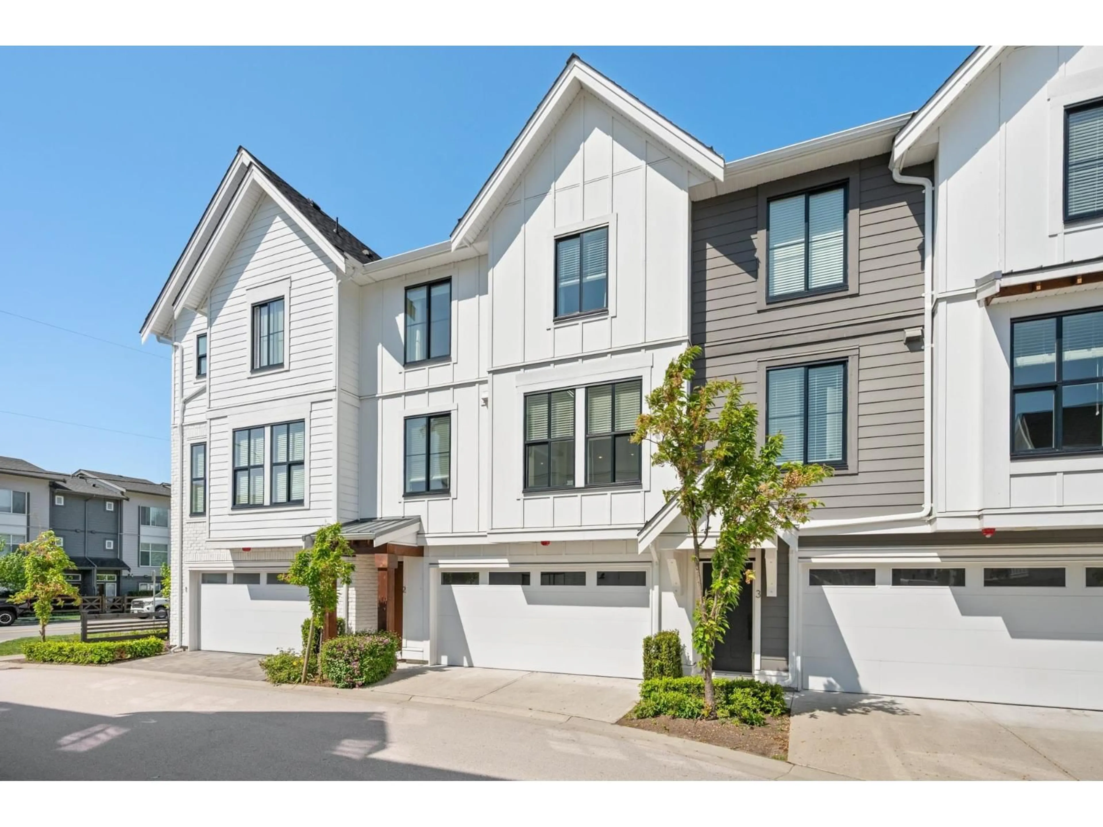 Home with vinyl exterior material, street for 2 - 8450 204 STREET, Langley British Columbia V2Y3M7