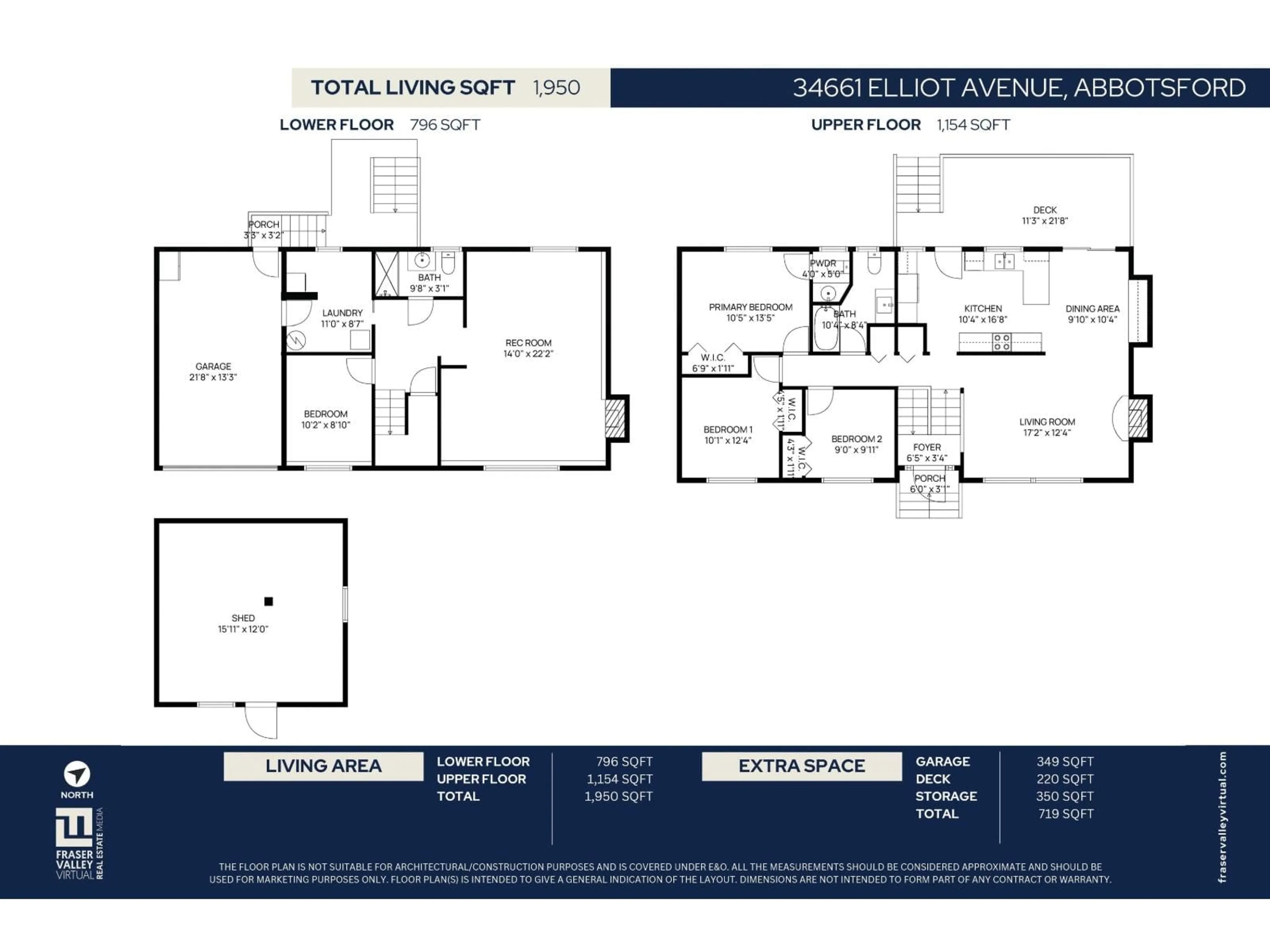 Floor plan for 34661 ELLIOT AVENUE, Abbotsford British Columbia V2S5L6