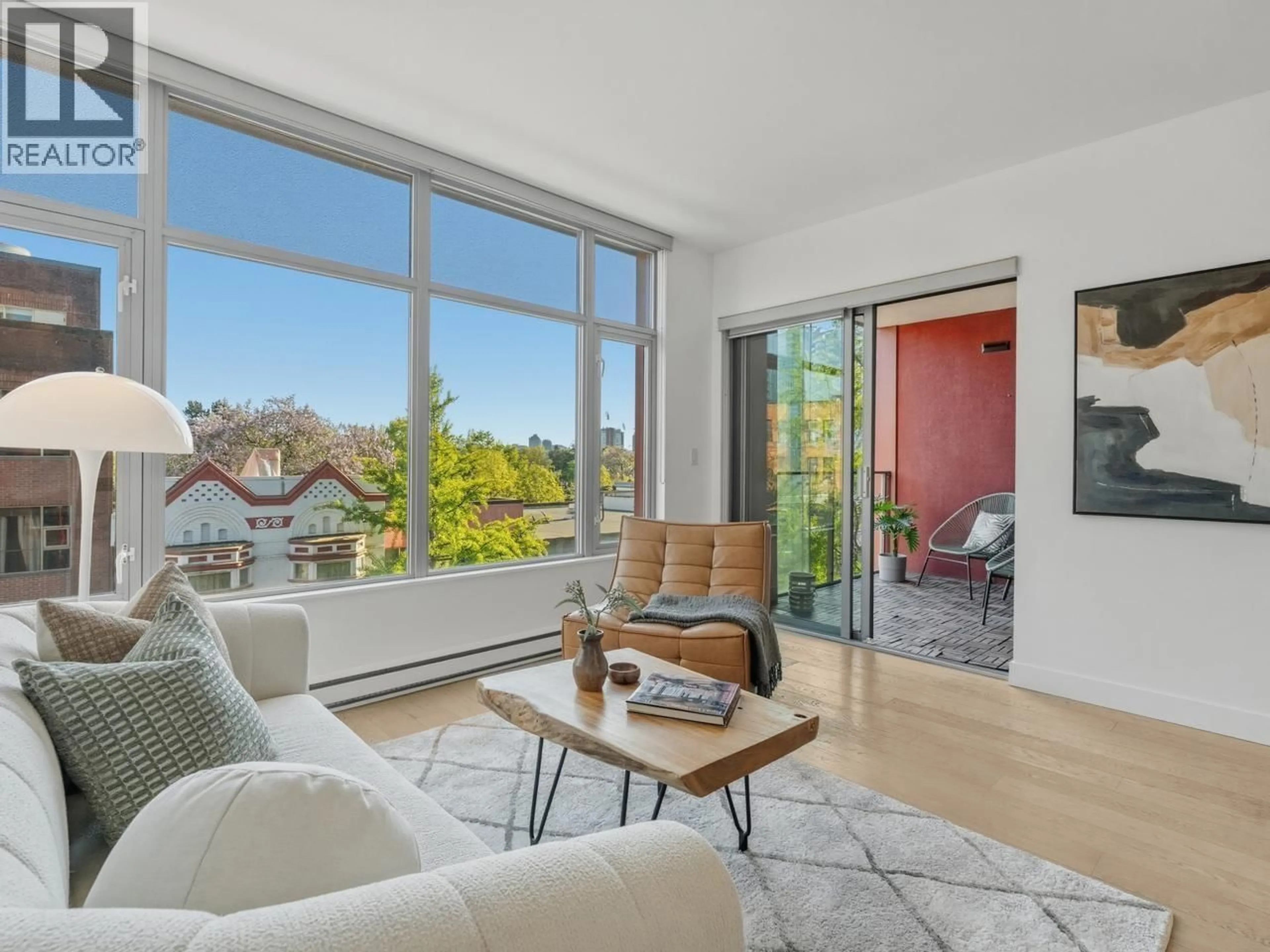Living room with furniture, unknown for 403 - 71 PENDER STREET, Vancouver British Columbia V6A1S9