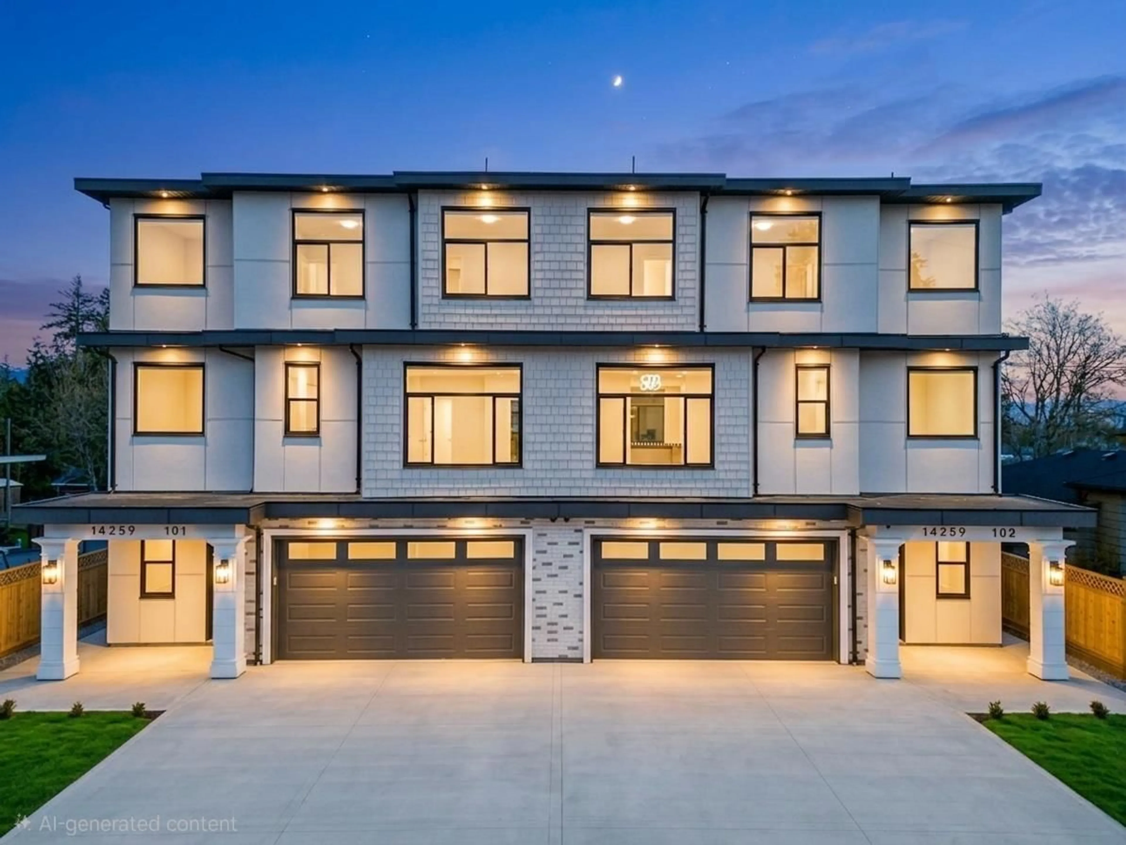 Home with brick exterior material, street for 2 - 14259 PARK DRIVE, Surrey British Columbia V3R5P1