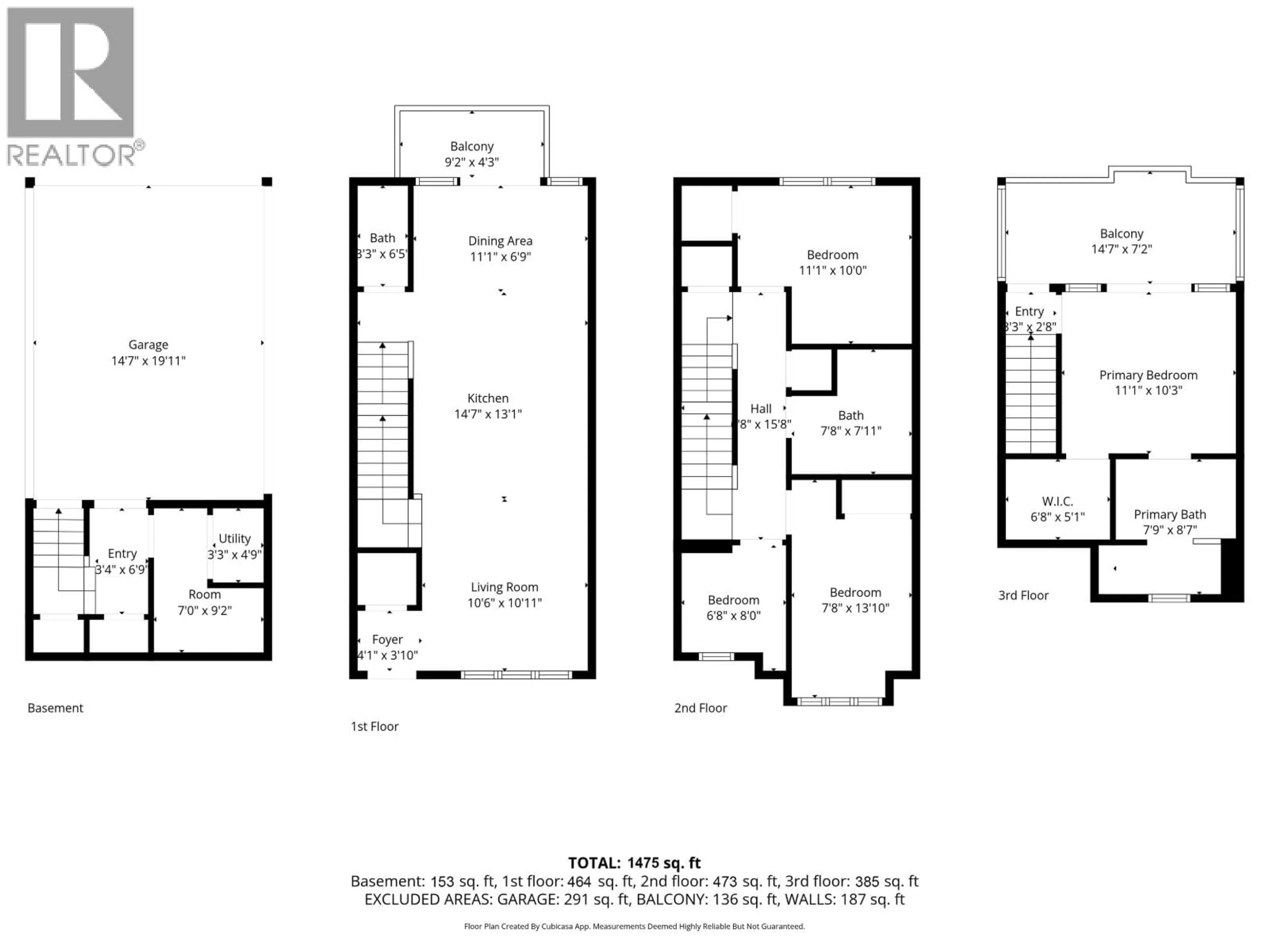 Floor plan for 7331 GRANVILLE STREET, Vancouver British Columbia V6P0G5