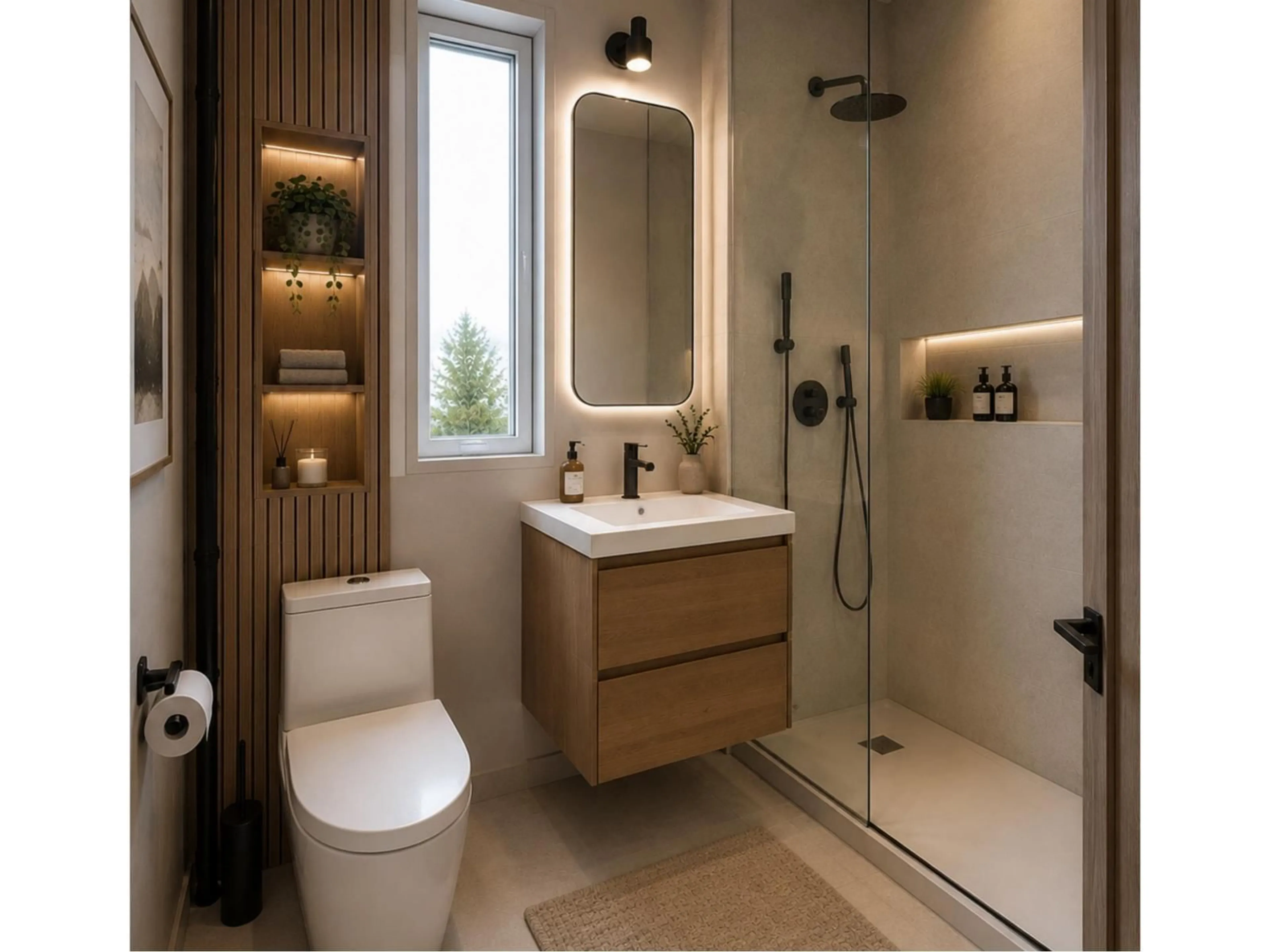 Contemporary bathroom, ceramic/tile floor for 101 - 7664 156 STREET, Surrey British Columbia V3S3P9