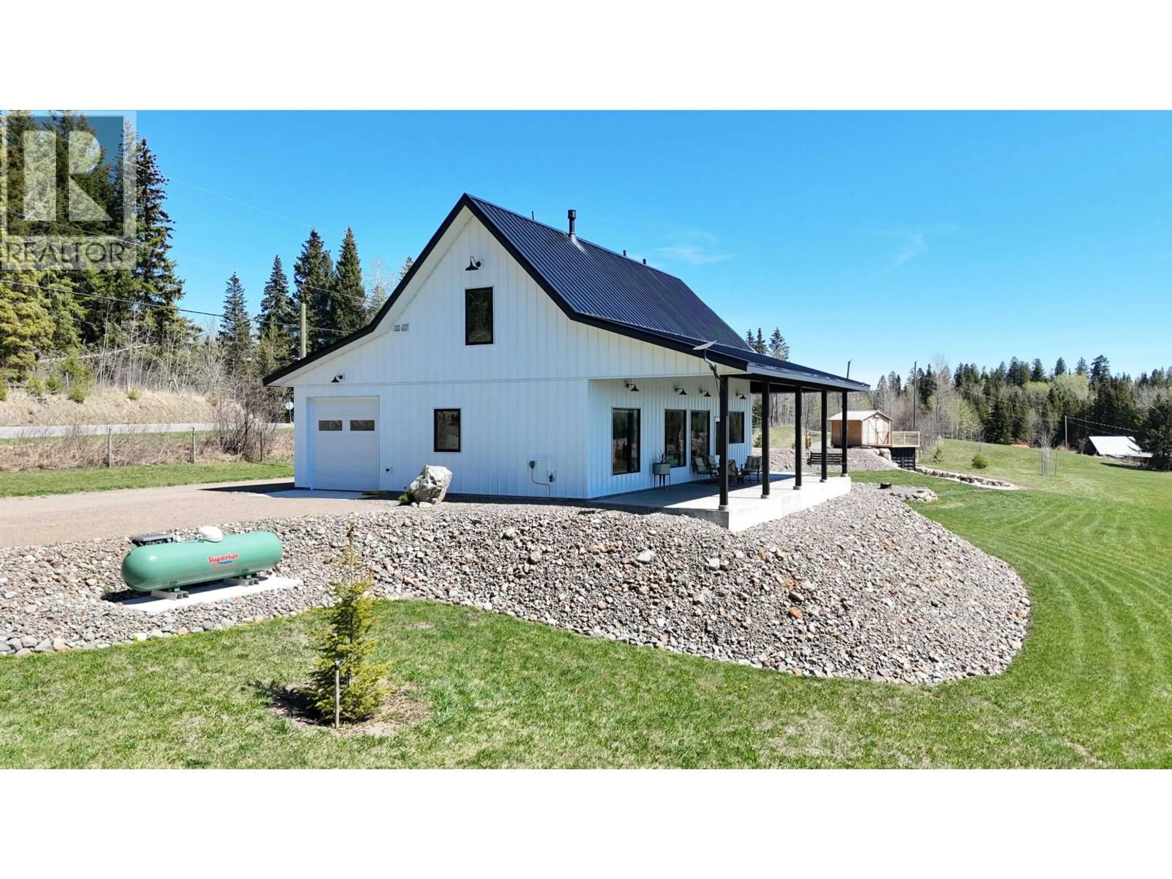 Home with vinyl exterior material, building for 8116 BRIDGE LAKE ROAD, Bridge Lake British Columbia V0K1X2