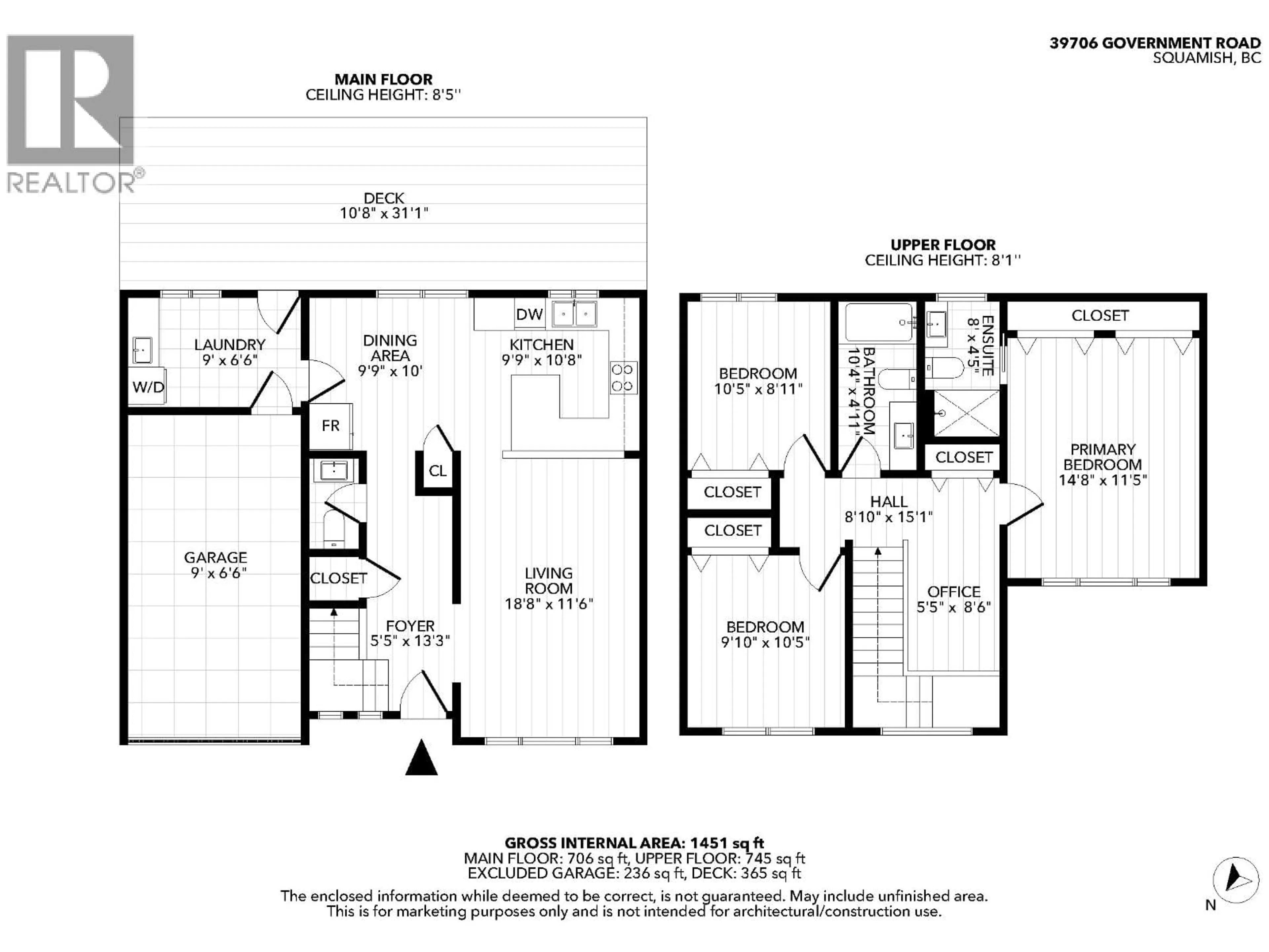 Floor plan for 39706 GOVERNMENT ROAD, Squamish British Columbia V8B0M8