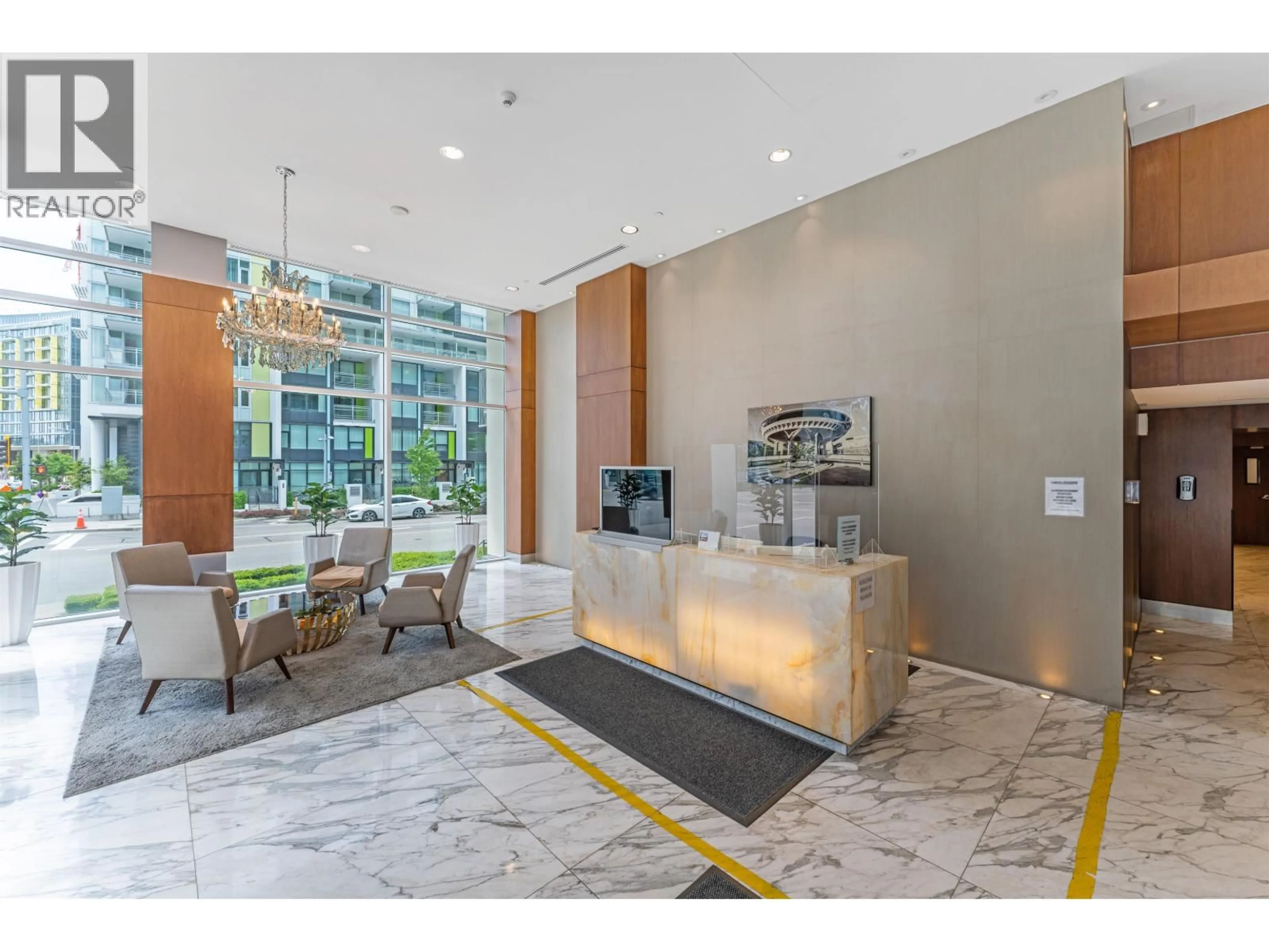 Lobby for 1003 - 8833 HAZELBRIDGE WAY, Richmond British Columbia V6X0N3