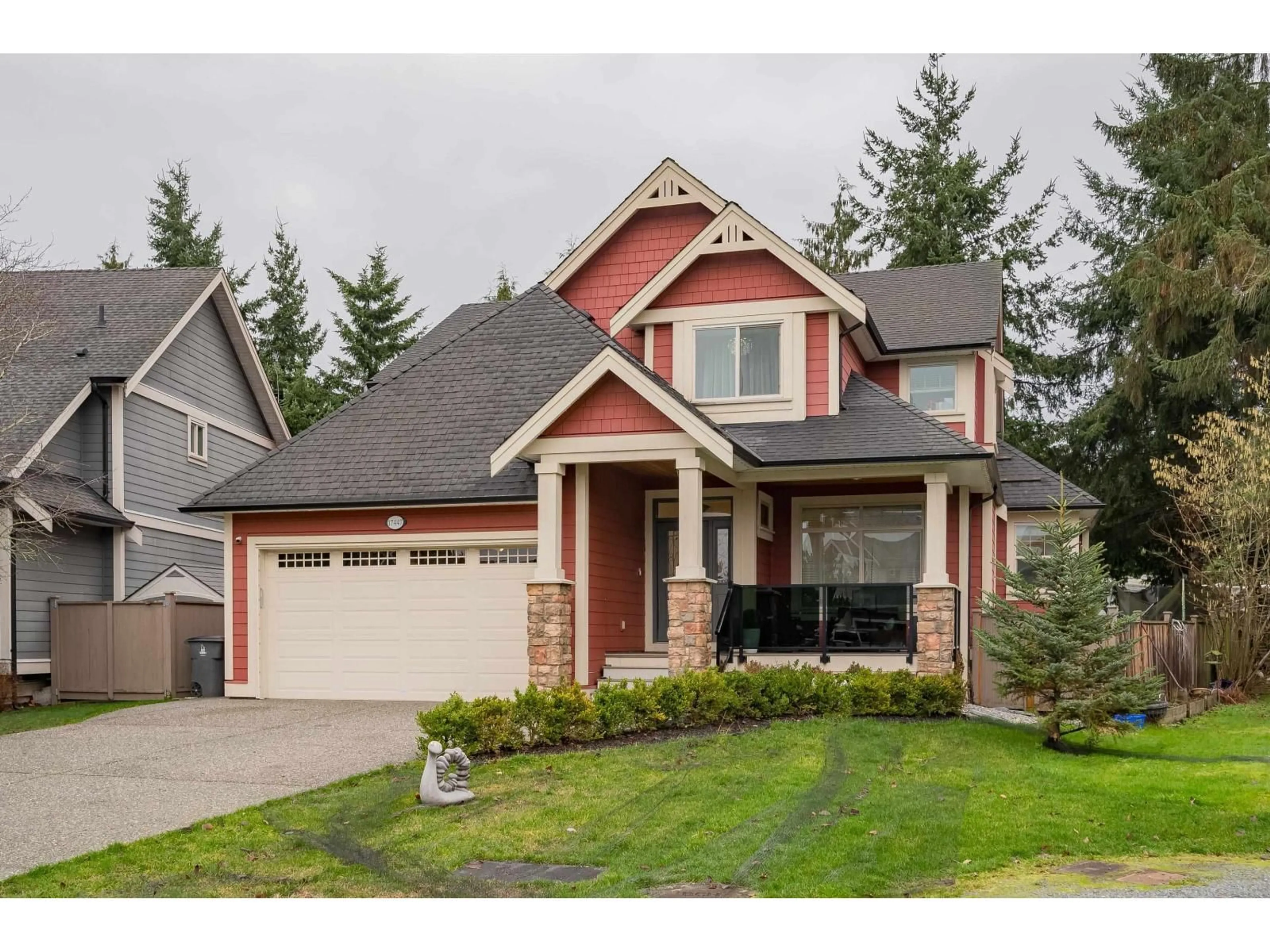 Home with vinyl exterior material, street for 17447 0A AVENUE, Surrey British Columbia V3S9P3