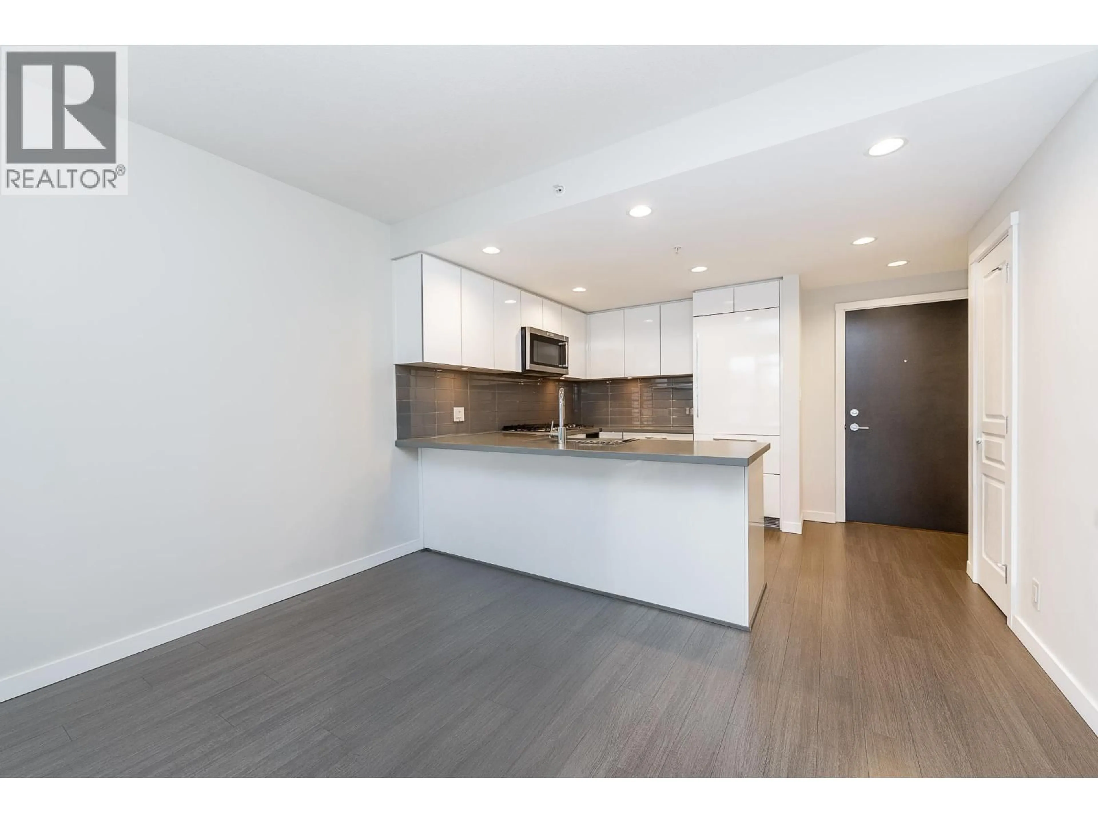 Open concept kitchen, wood/laminate floor for 2207 - 3093 WINDSOR GATE, Coquitlam British Columbia V3B0N2