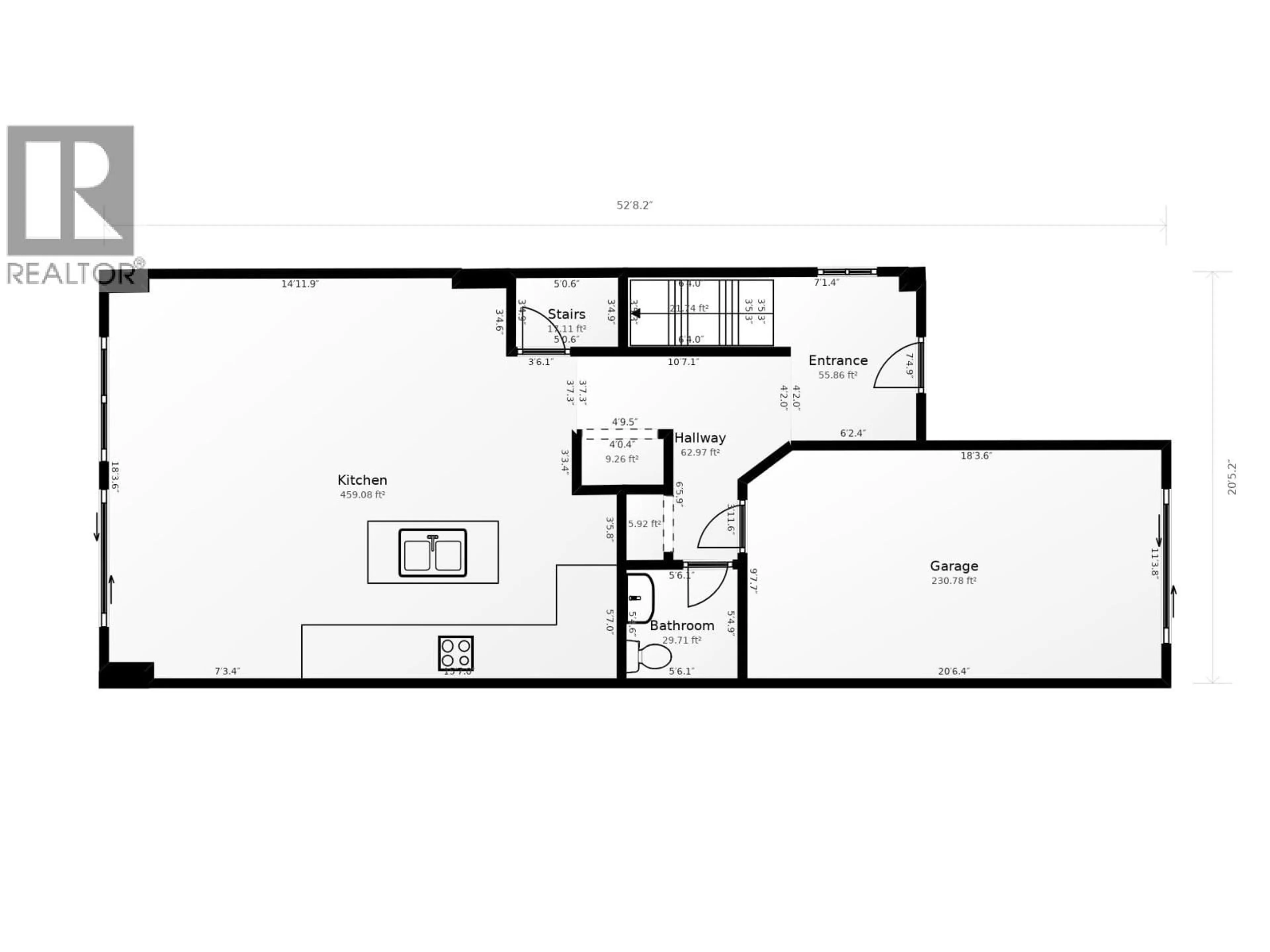Floor plan for 8803 82 STREET, Fort St. John British Columbia V1J0N9