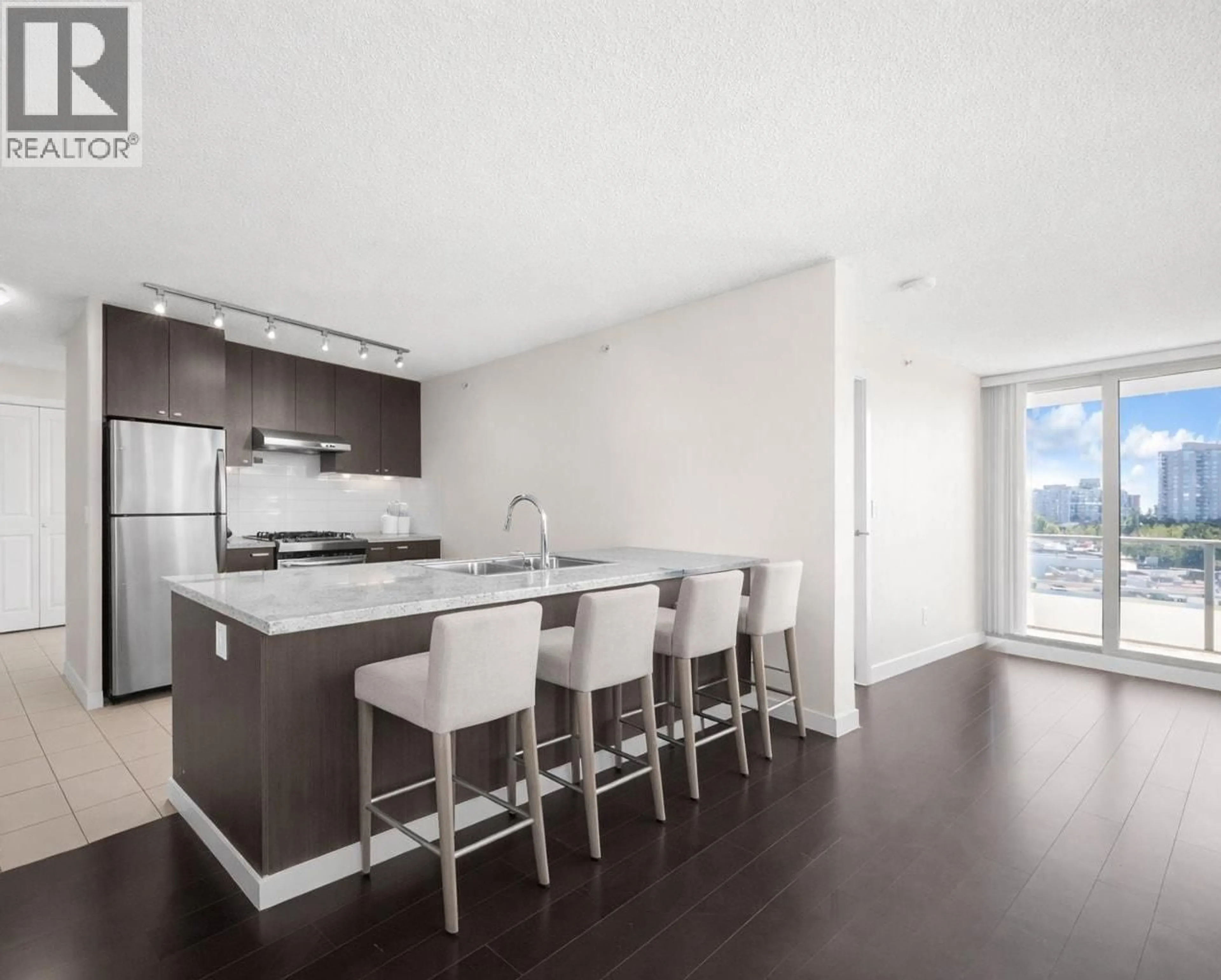 Open concept kitchen, unknown for 506 - 6688 ARCOLA STREET, Burnaby British Columbia V5E0B3