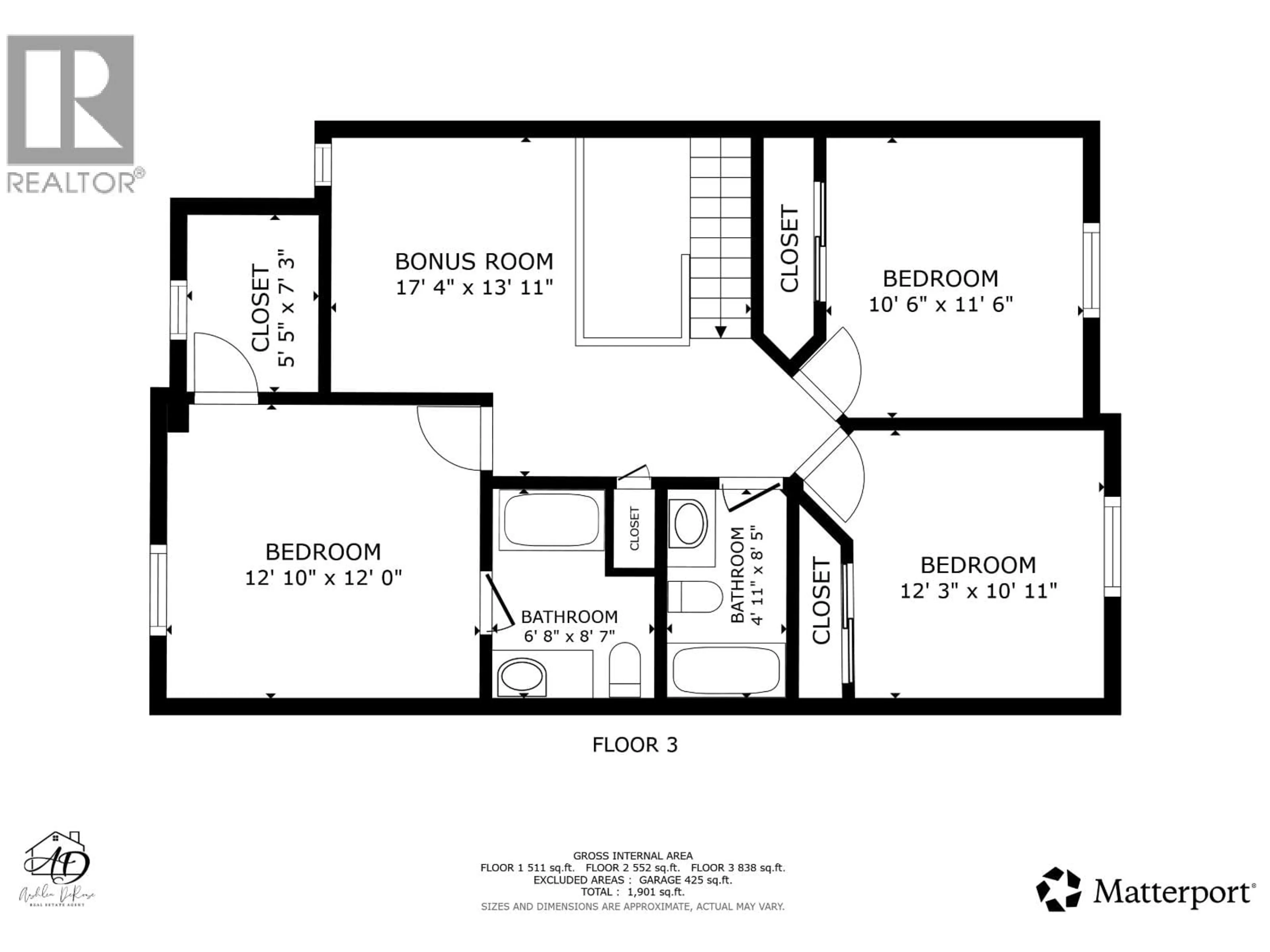 Floor plan for 146 - 10104 114A AVENUE, Fort St. John British Columbia V1J0K5