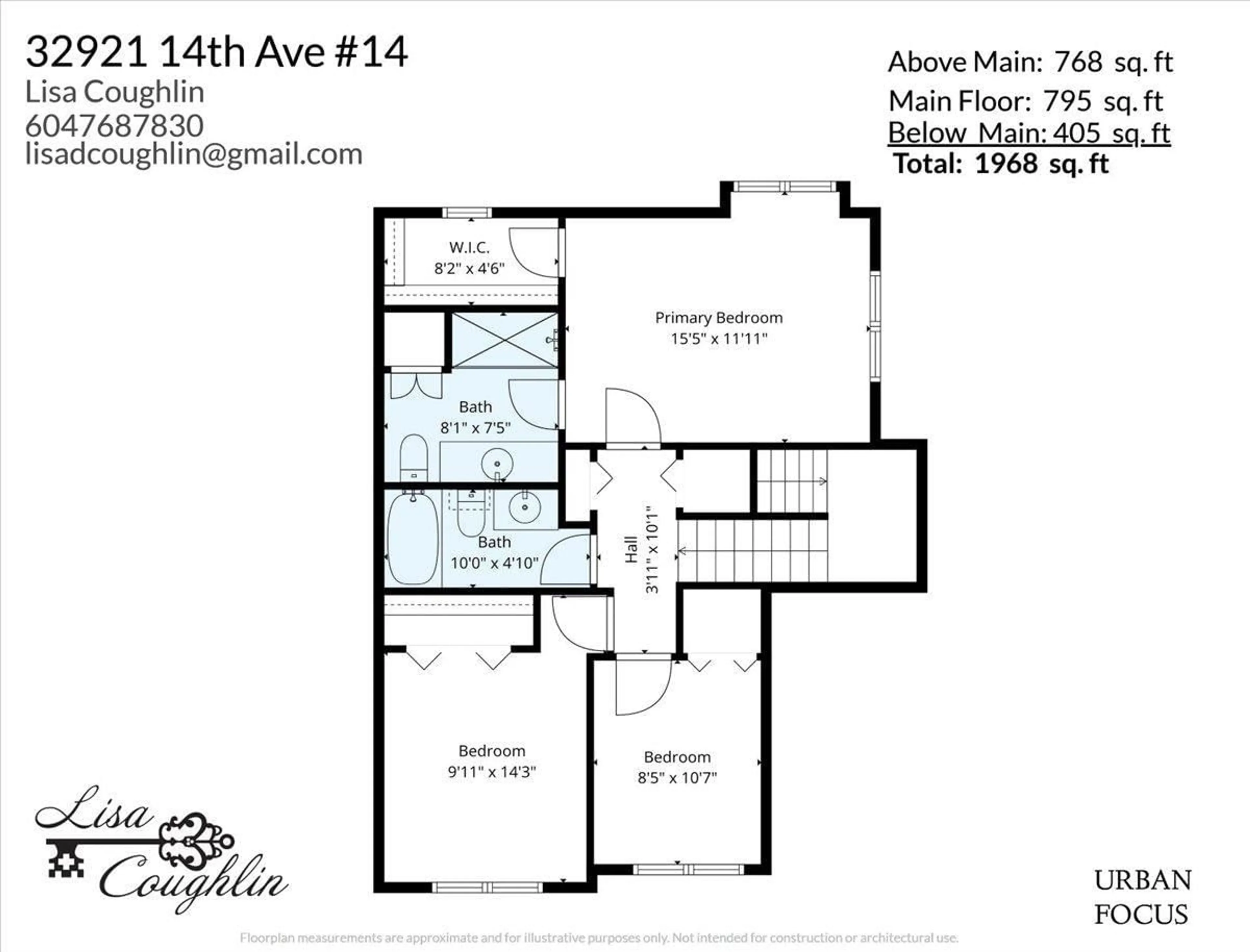 Floor plan for 14 - 32921 14TH AVENUE, Mission British Columbia V2V0E9