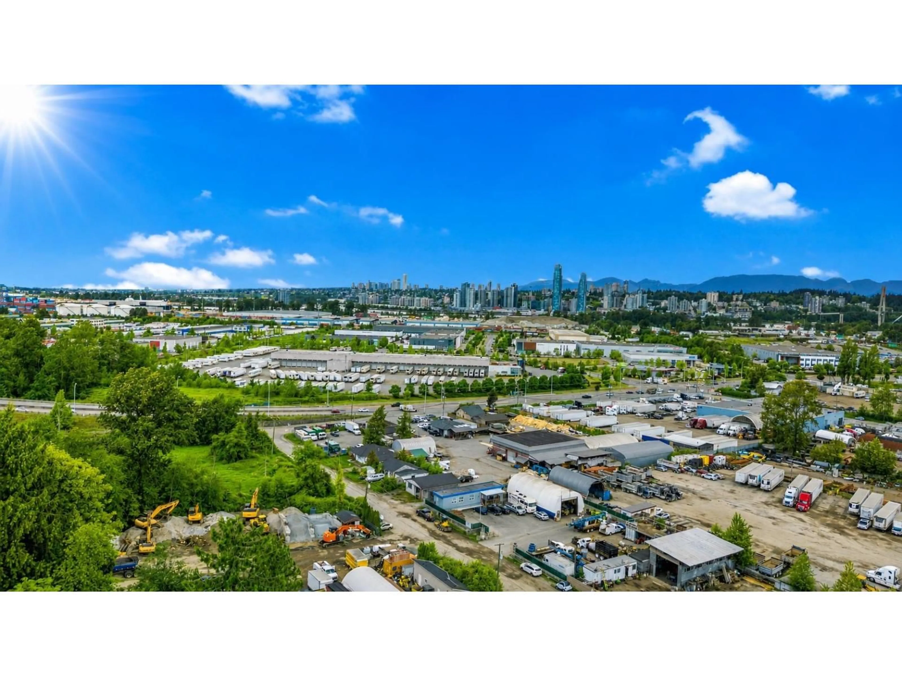 A pic from outside/outdoor area/front of a property/back of a property/a pic from drone, mountain view for 12110 101B AVENUE, Surrey British Columbia V3V7X6