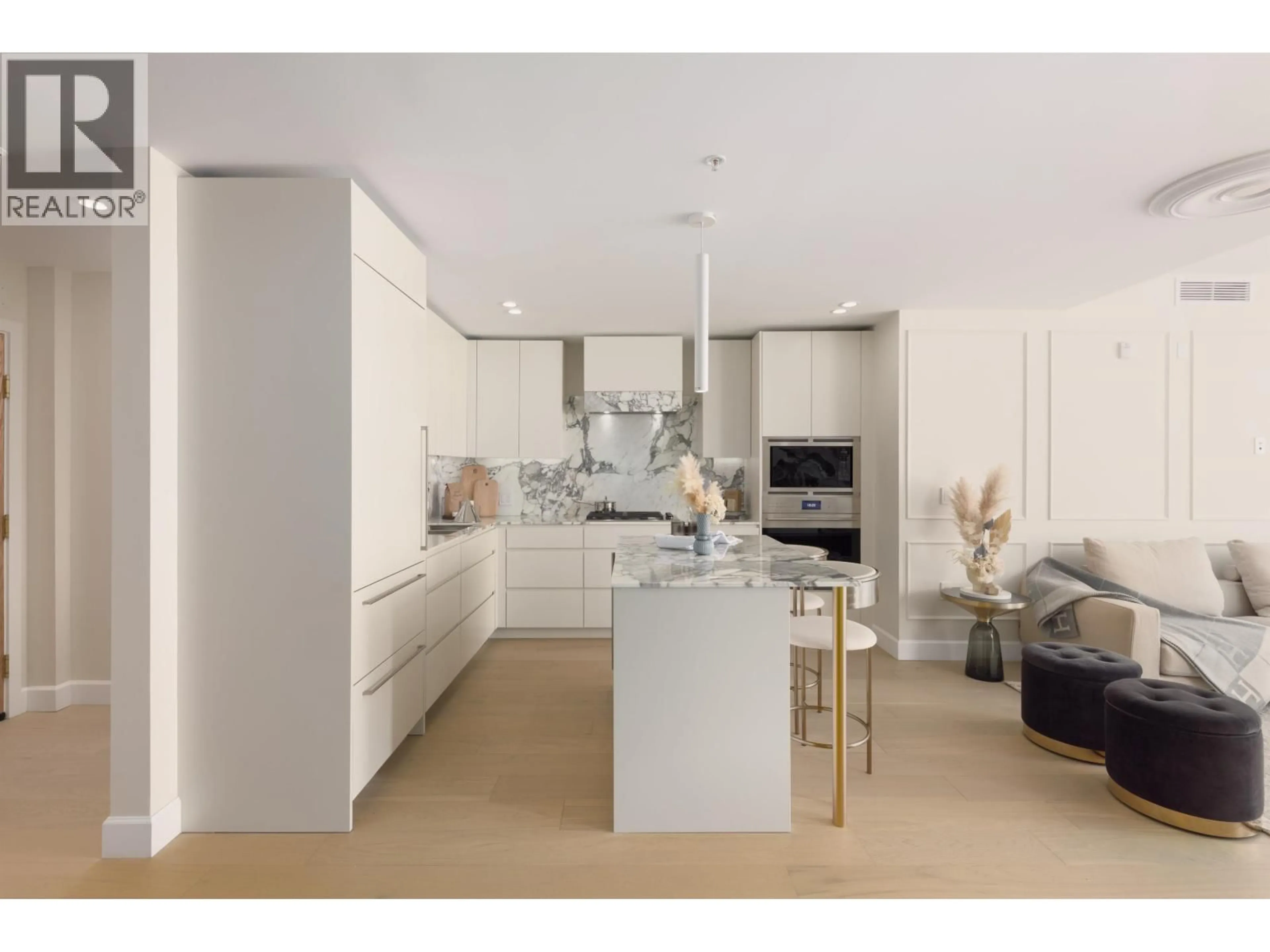 Contemporary kitchen, ceramic/tile floor for 205 - 3668 10TH AVENUE, Vancouver British Columbia V6R0G4