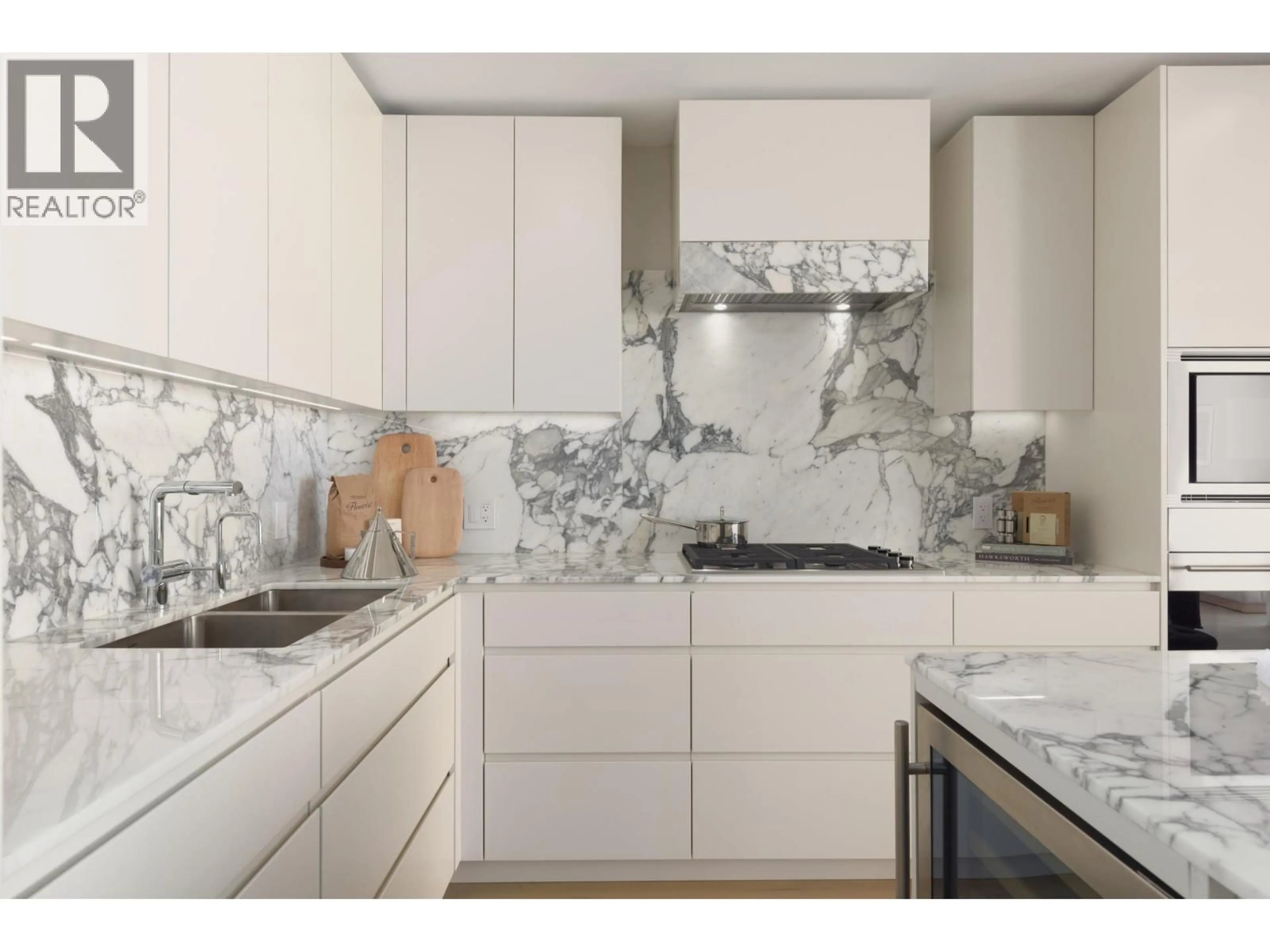 Contemporary kitchen, ceramic/tile floor for 205 - 3668 10TH AVENUE, Vancouver British Columbia V6R0G4