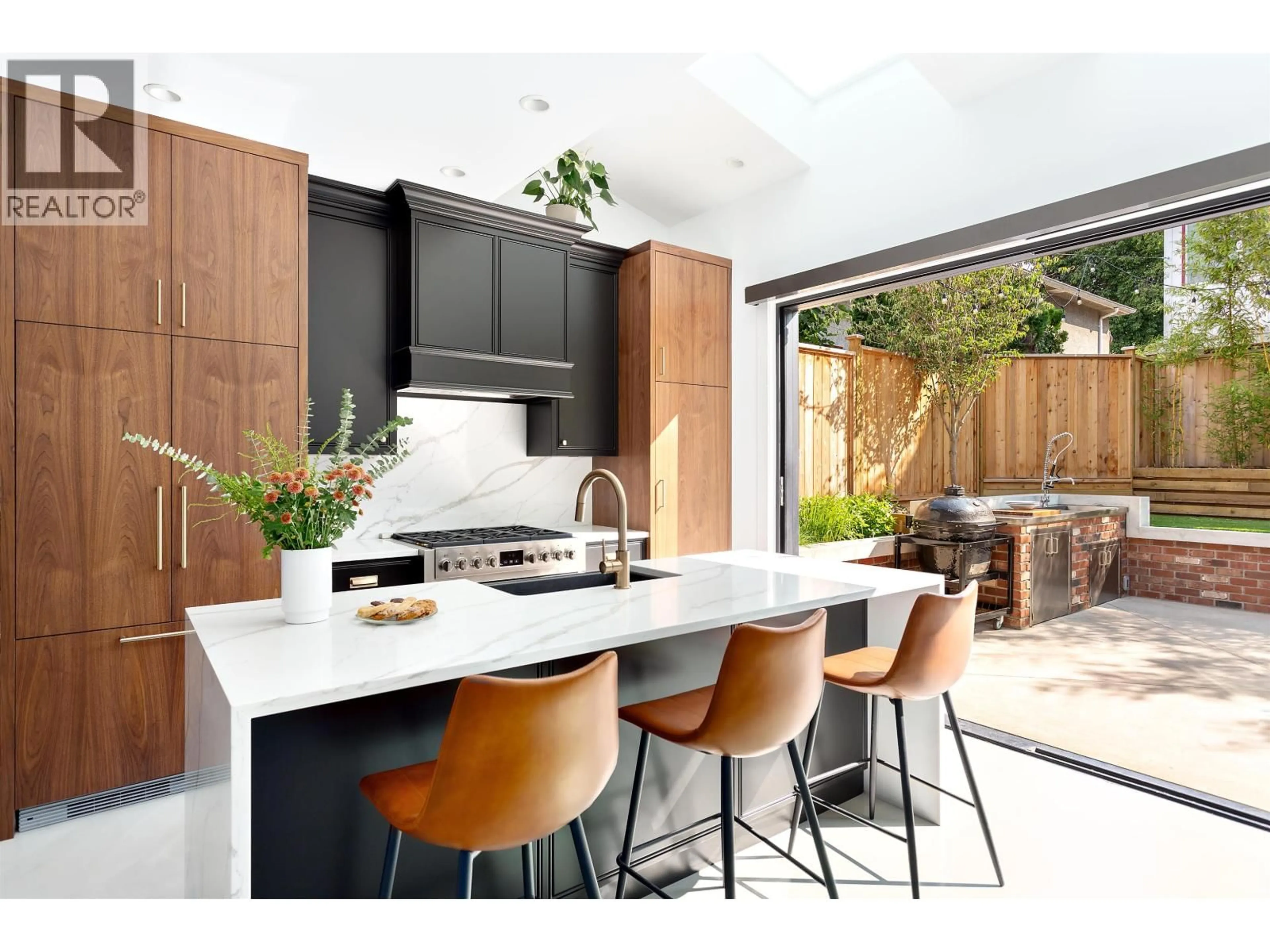 Contemporary kitchen, ceramic/tile floor for 2161 20TH AVENUE, Vancouver British Columbia V5N2L5