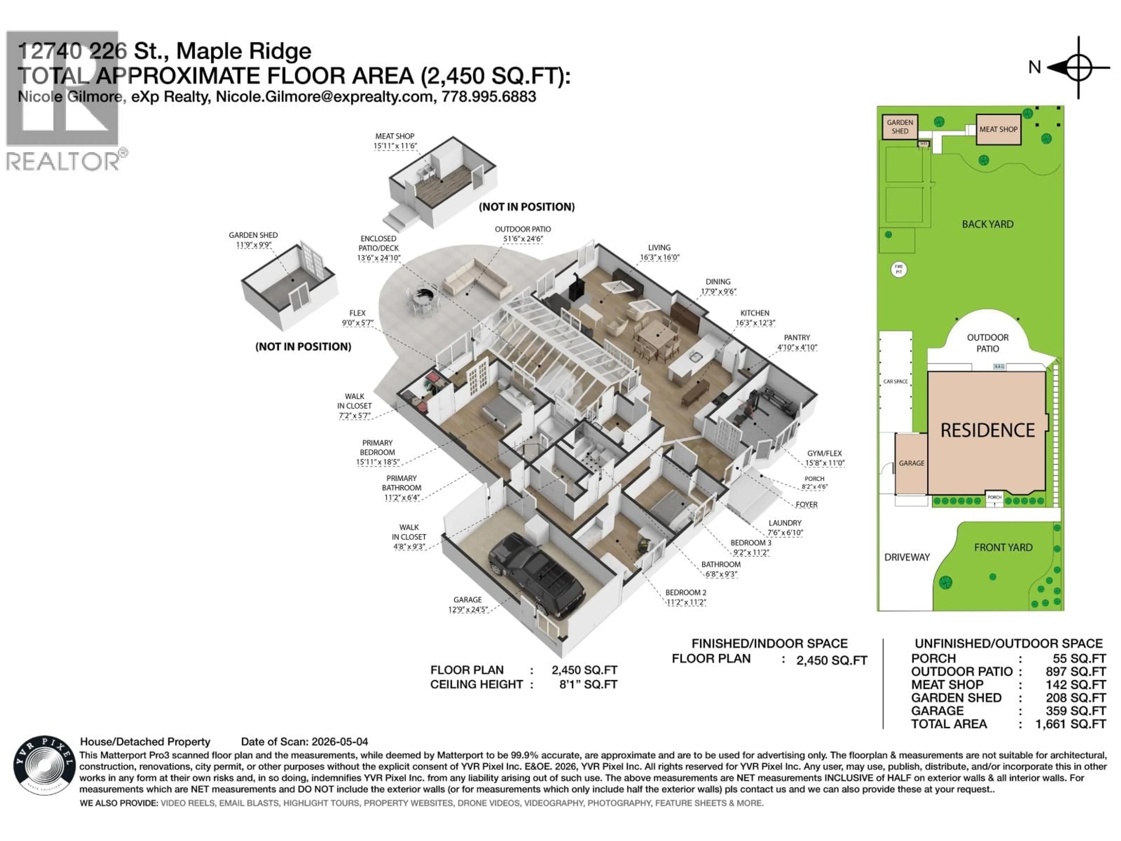 Floor plan for 12740 226 STREET, Maple Ridge British Columbia V2X6H7