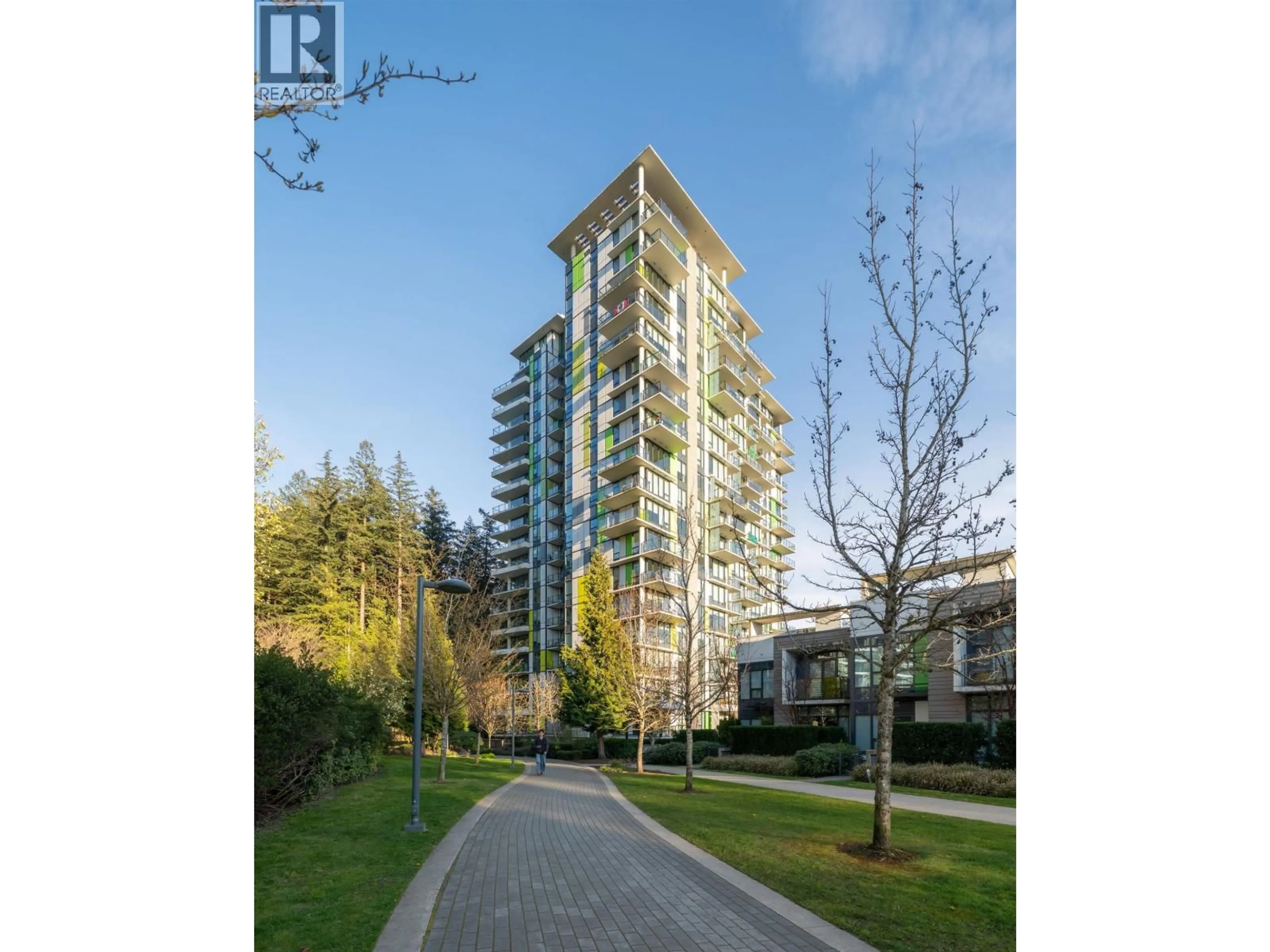 A pic from outside/outdoor area/front of a property/back of a property/a pic from drone, building for 1307 - 3487 BINNING ROAD, Vancouver British Columbia V6S0A5