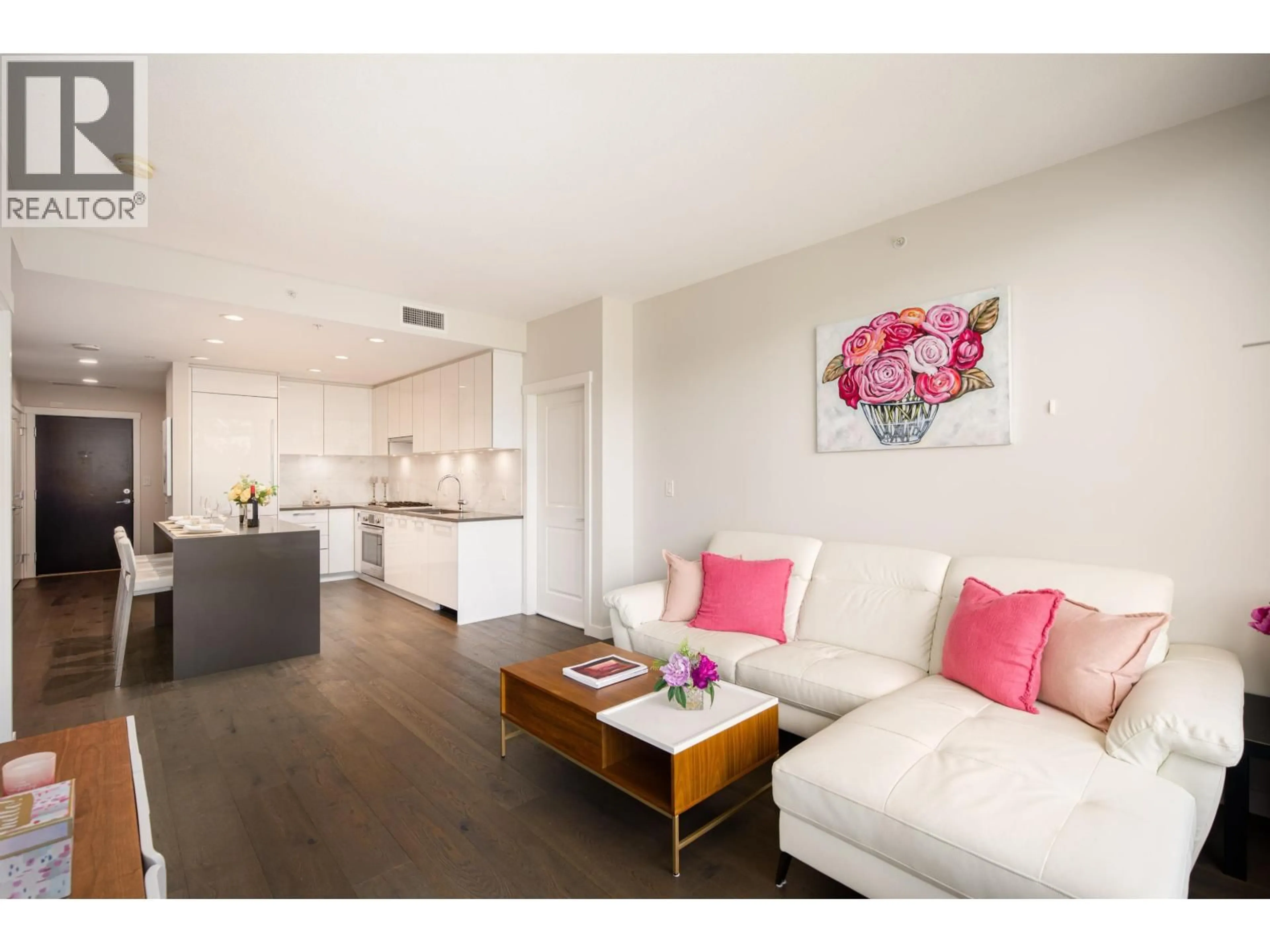 Living room with furniture, unknown for 1307 - 3487 BINNING ROAD, Vancouver British Columbia V6S0A5