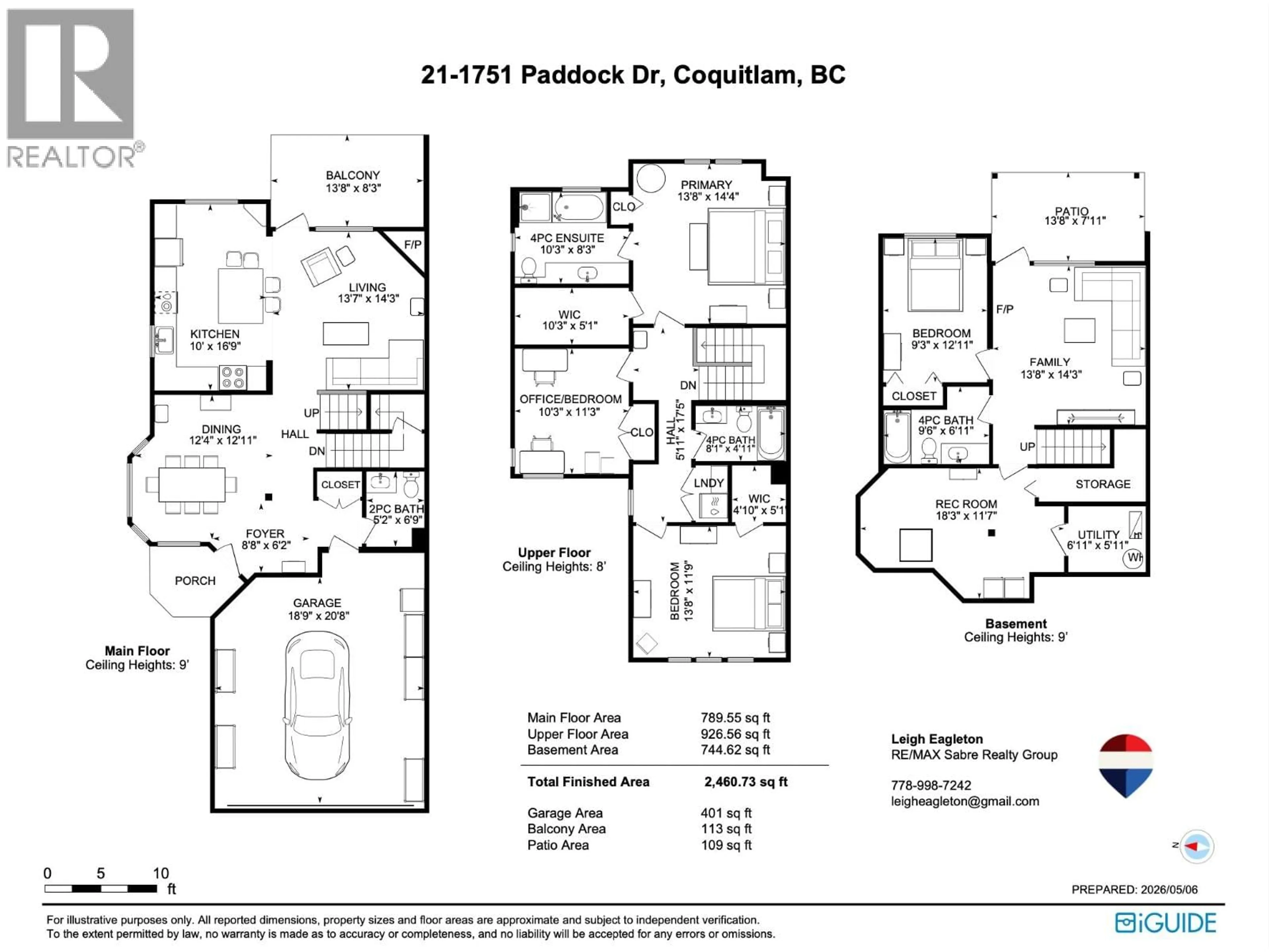 Floor plan for 21 - 1751 PADDOCK DRIVE, Coquitlam British Columbia V3E3M2