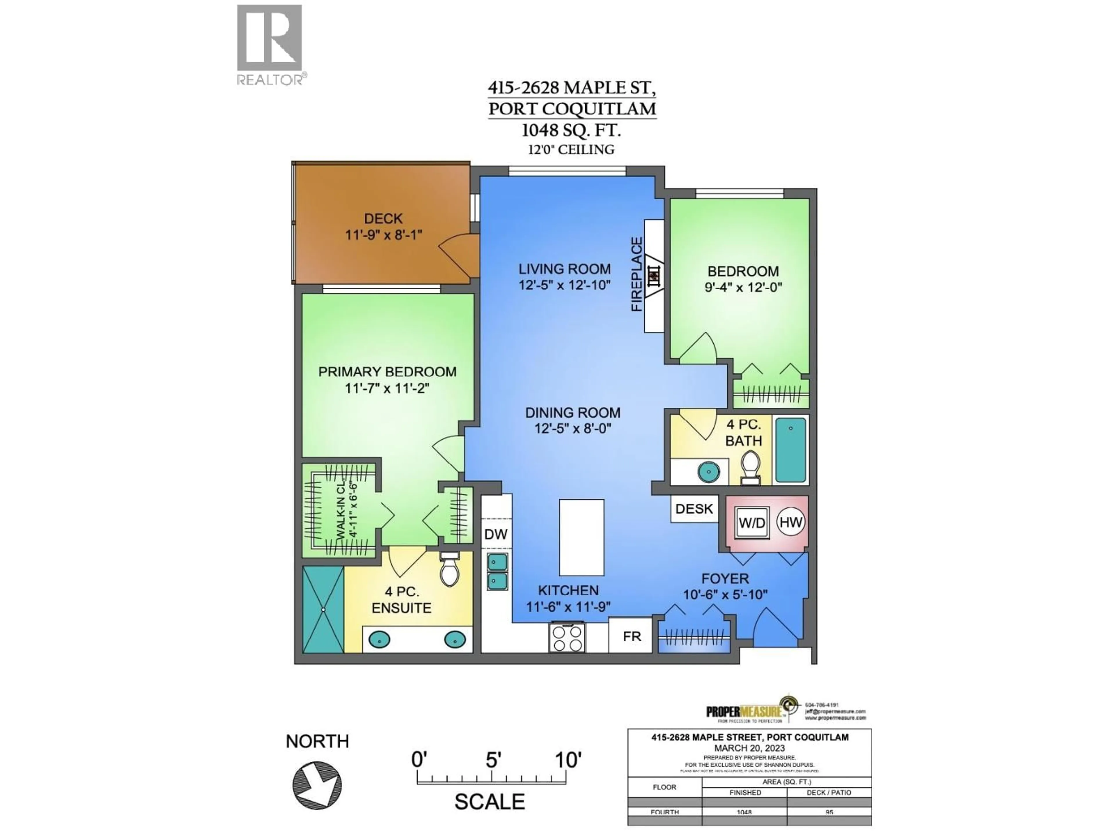 Floor plan for 415 - 2628 MAPLE STREET, Port Coquitlam British Columbia V3C0E2