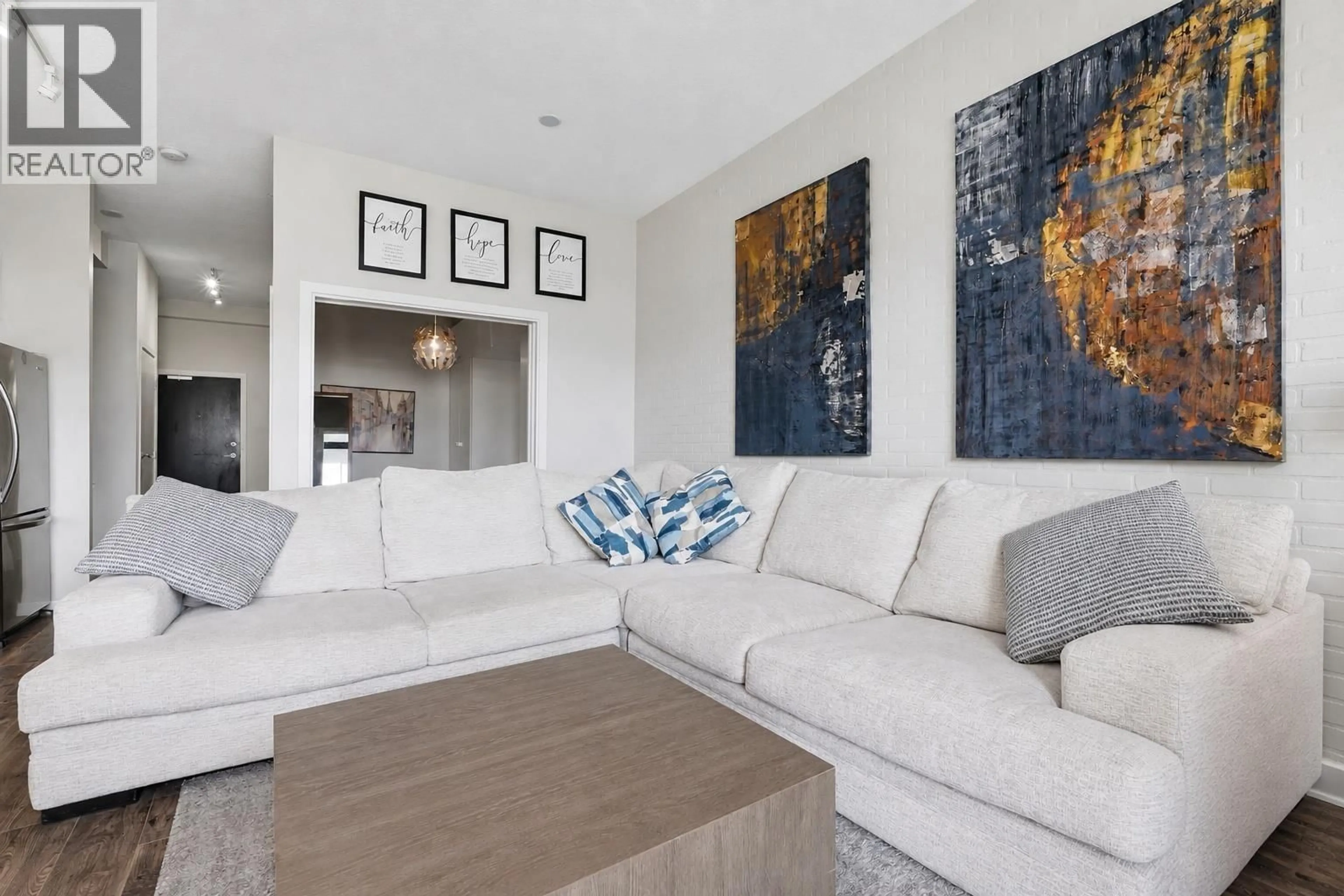 Living room with furniture, unknown for 602 - 121 BREW STREET, Port Moody British Columbia V3H0E2