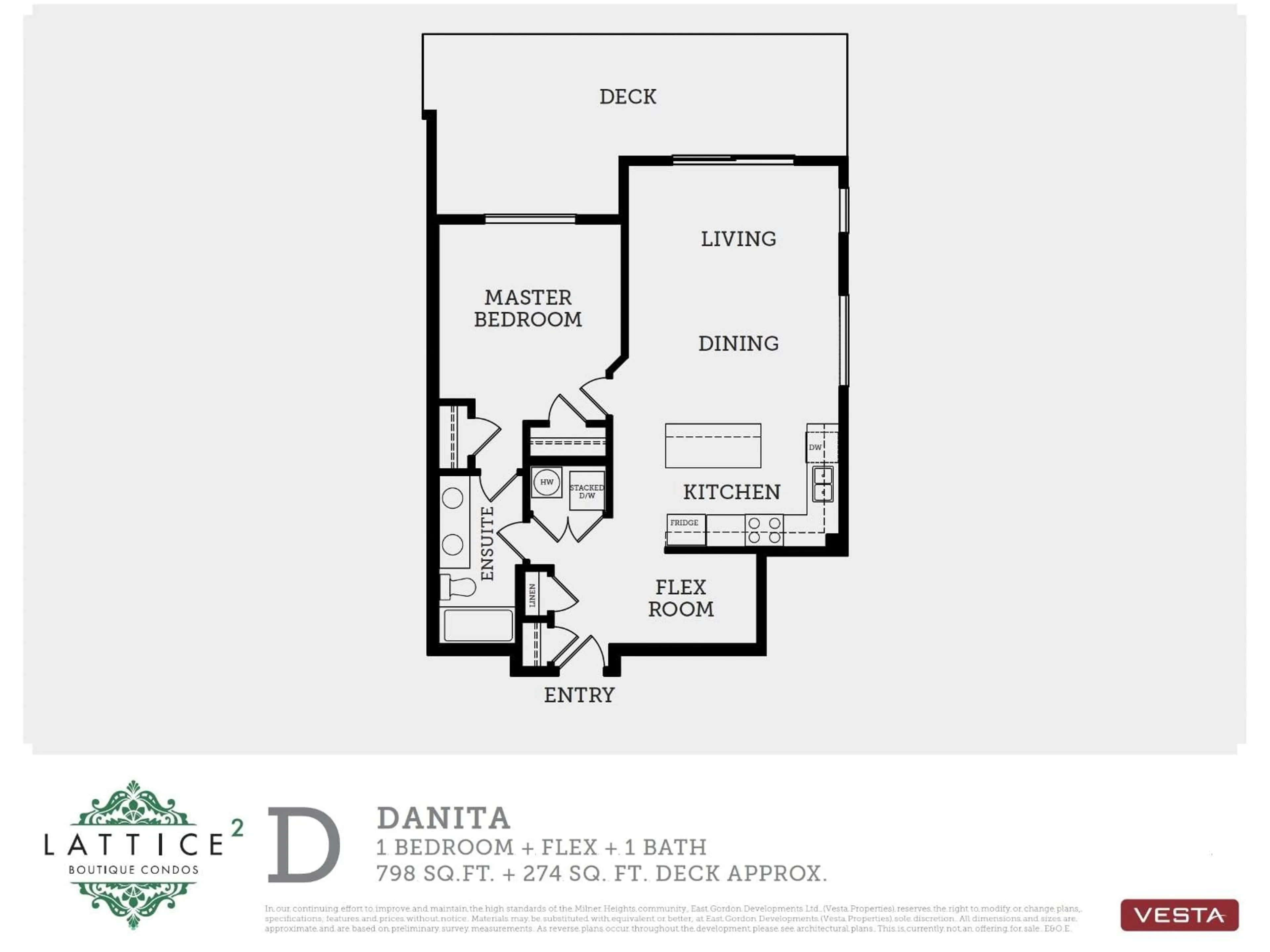 Floor plan for 508 - 20826 72 AVENUE, Langley British Columbia V2Y0Z9