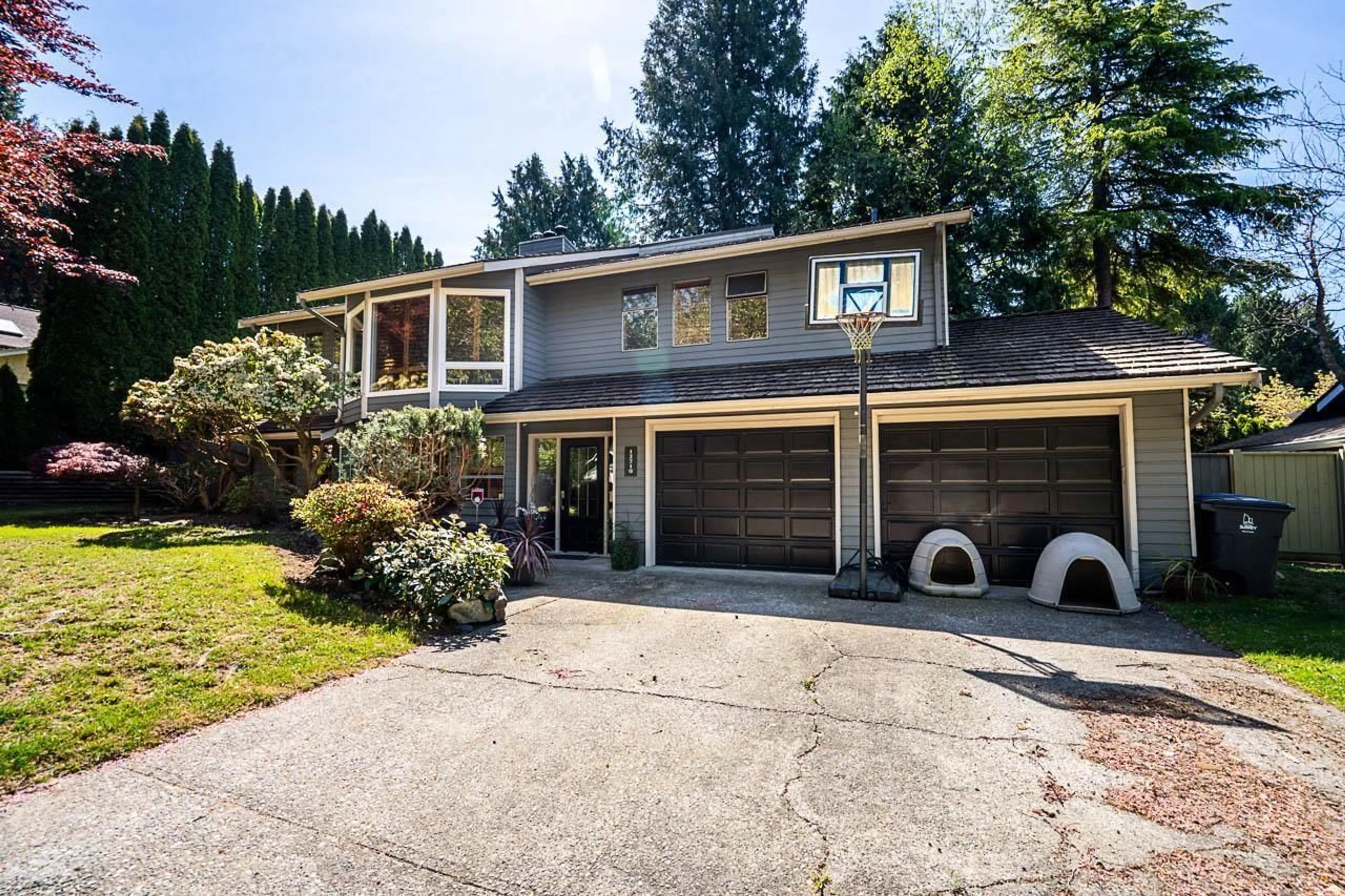 Home with vinyl exterior material, street for 12710 19 AVENUE, Surrey British Columbia V4A5T7
