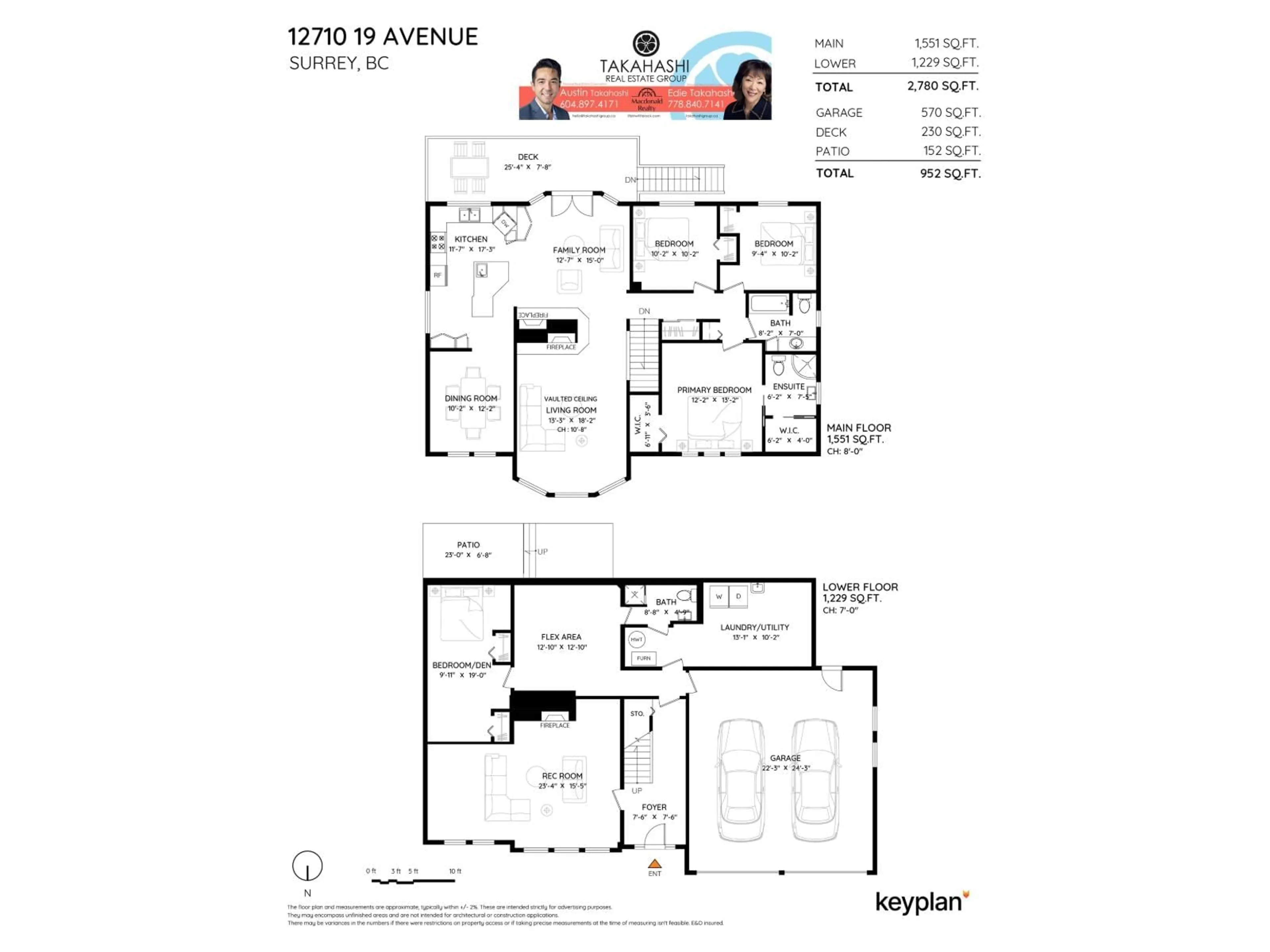 Floor plan for 12710 19 AVENUE, Surrey British Columbia V4A5T7