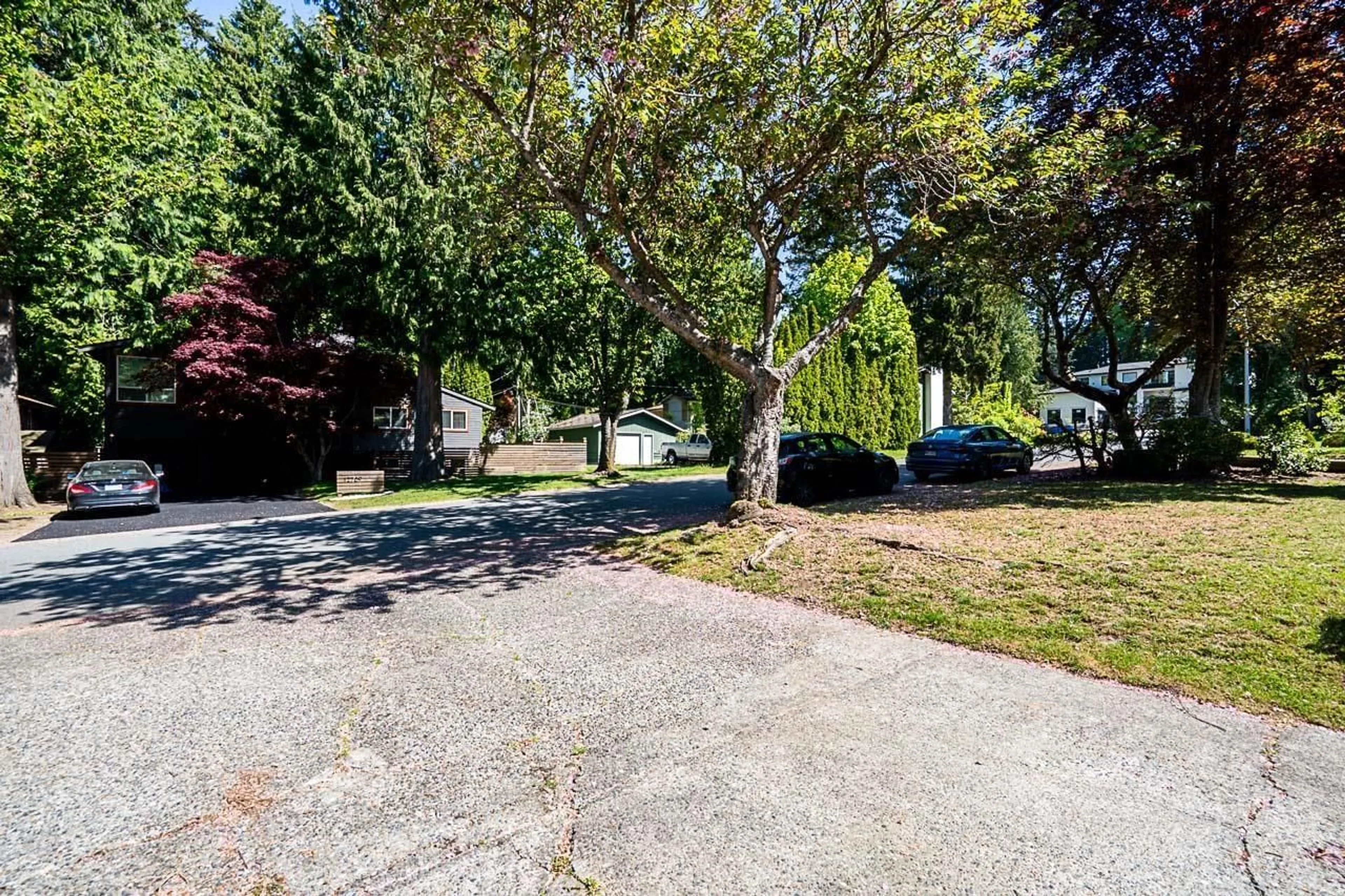 A pic from outside/outdoor area/front of a property/back of a property/a pic from drone, street for 12710 19 AVENUE, Surrey British Columbia V4A5T7